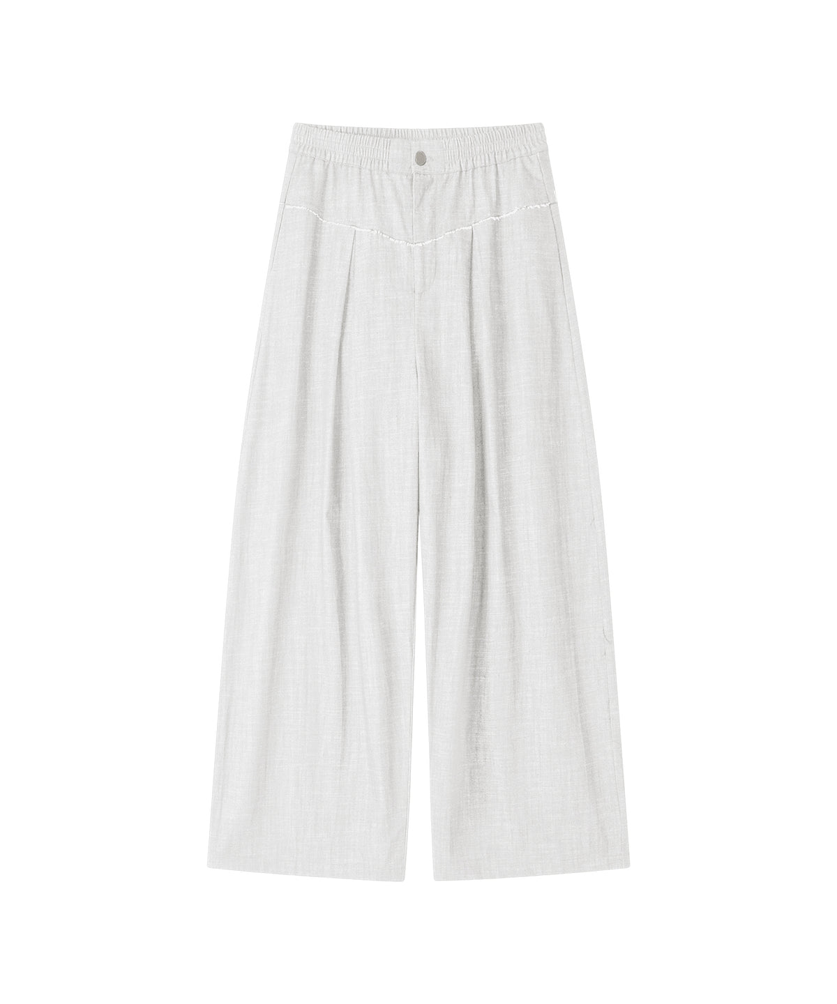 「9月下旬出荷予定」Paneled Drawstring Wide Pants