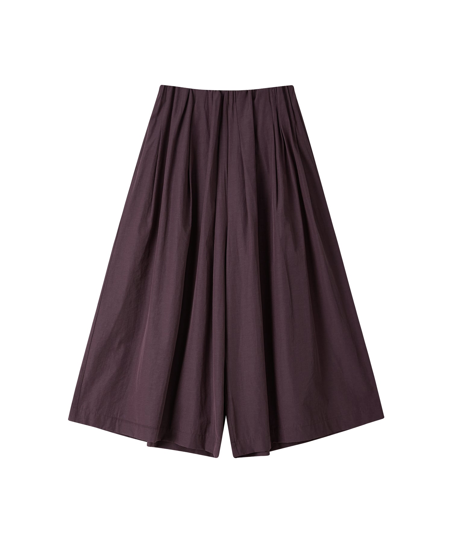 「9月下旬出荷予定」Matte Tuck Wide Skants