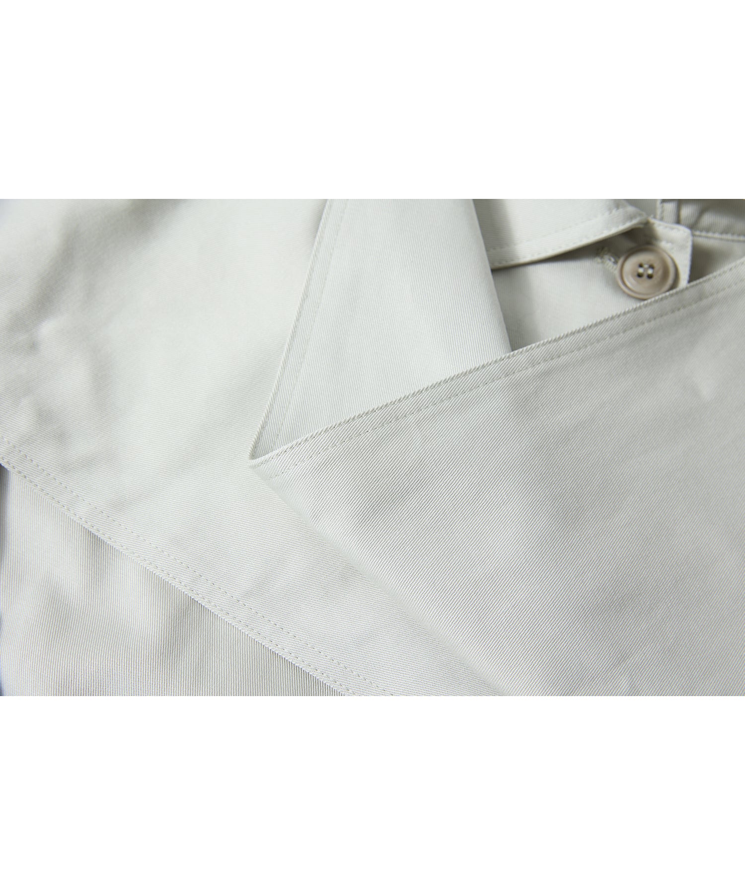 「9月下旬出荷予定」Detachable Scarf Belted Short Trench Coat