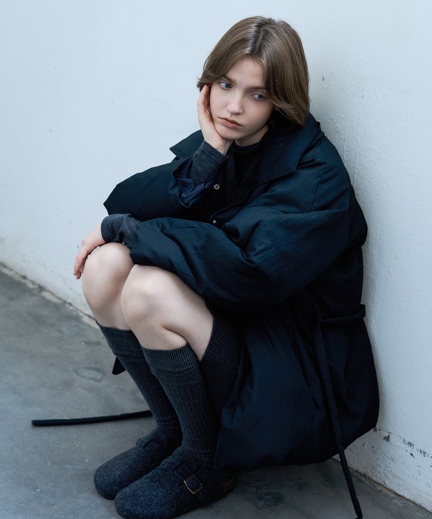 Lapel Short Down Coat