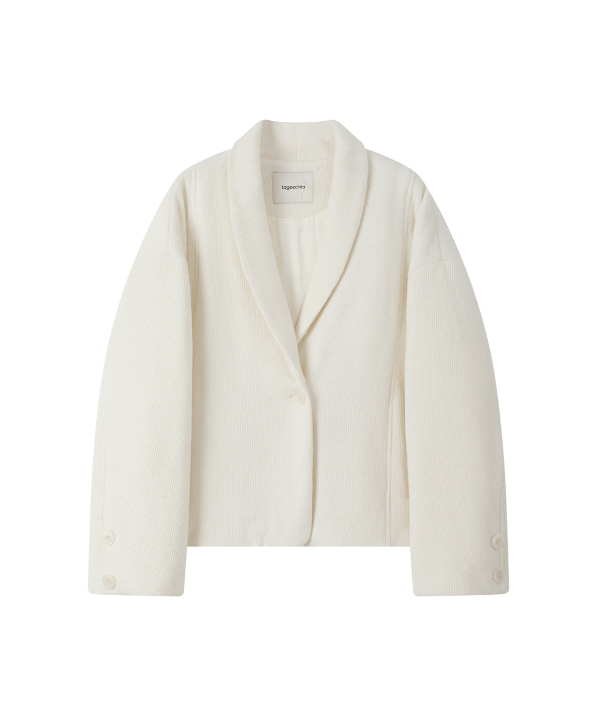 「10月下旬出荷予定」Oversized Cape Short Coat