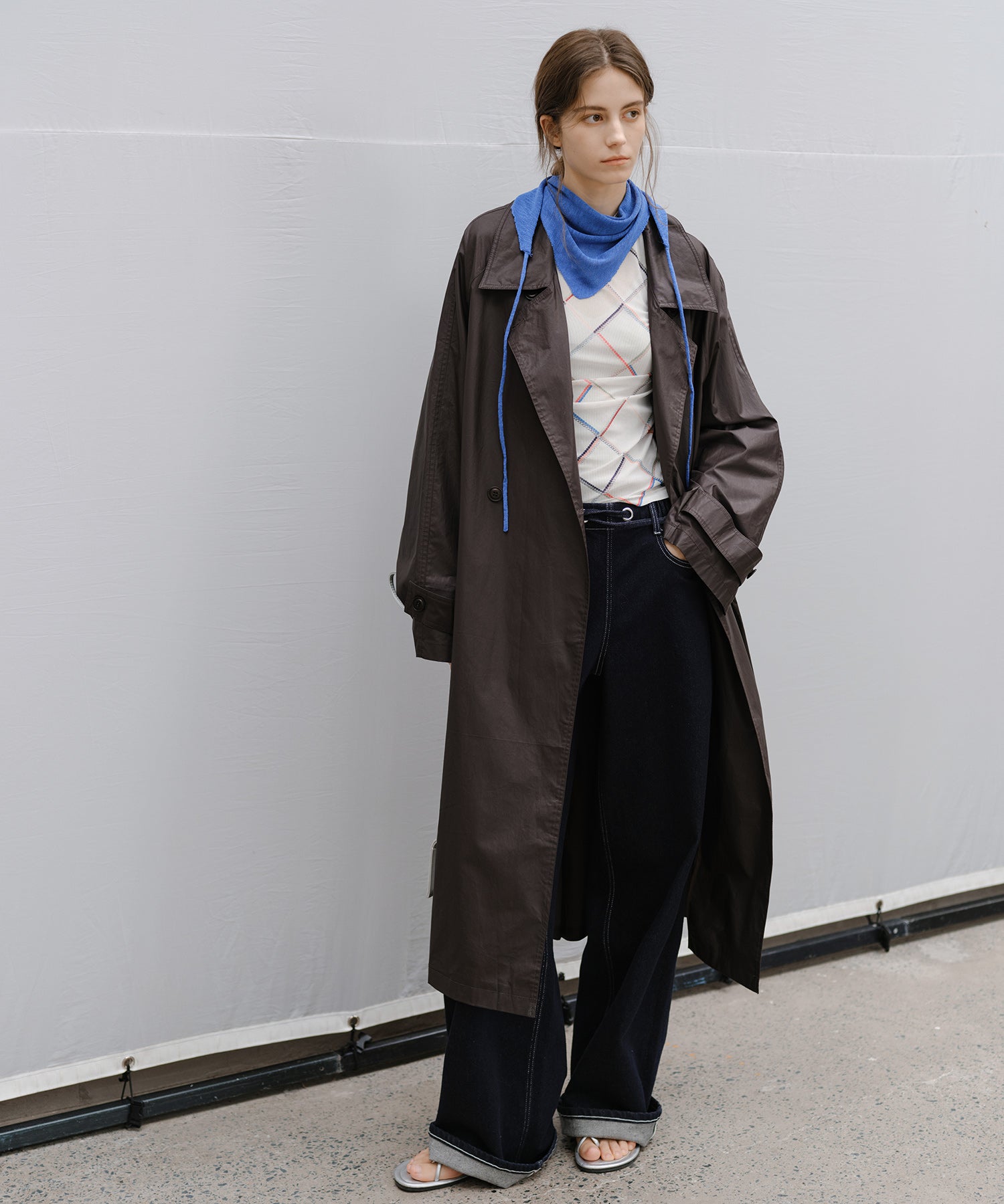 "Shipping late February to early March" Oversized Belted Long Trench Coat