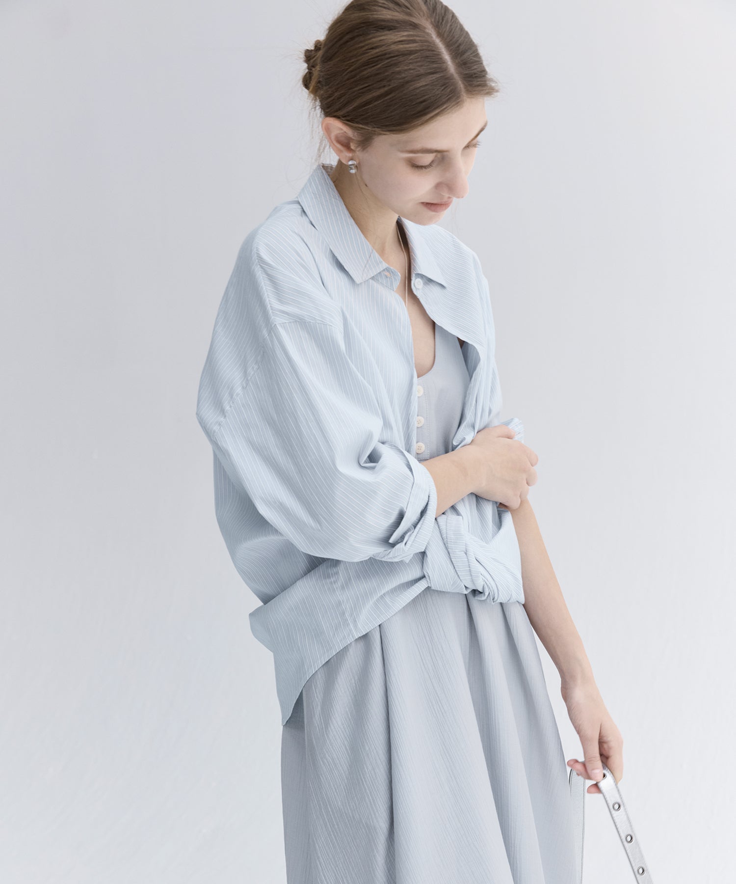 Layered Sheer Cami Long Dress