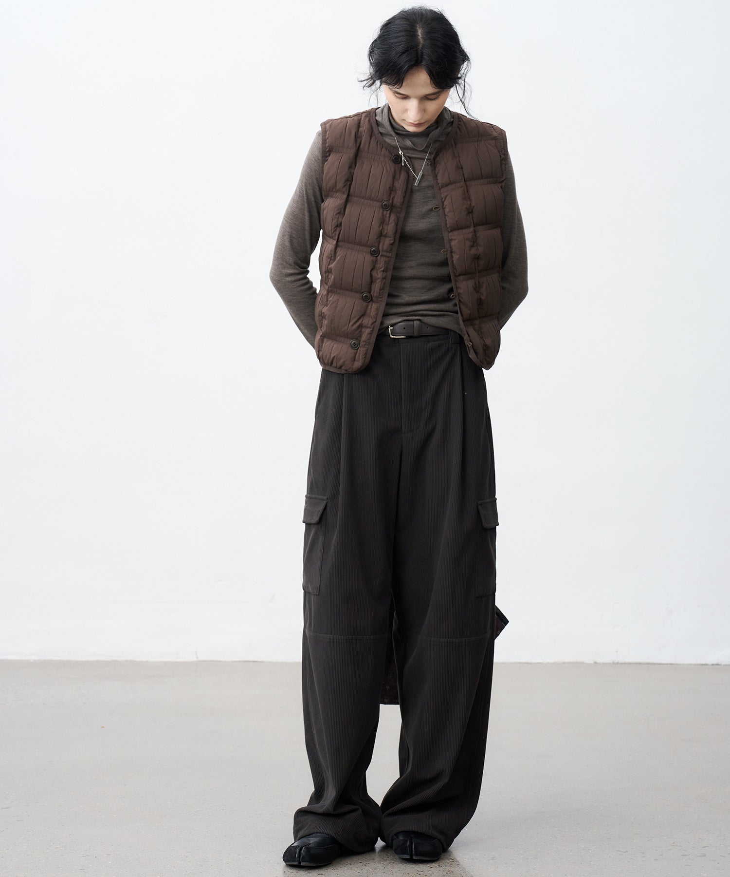 Slim-Fit Wool Turtleneck Knit Top