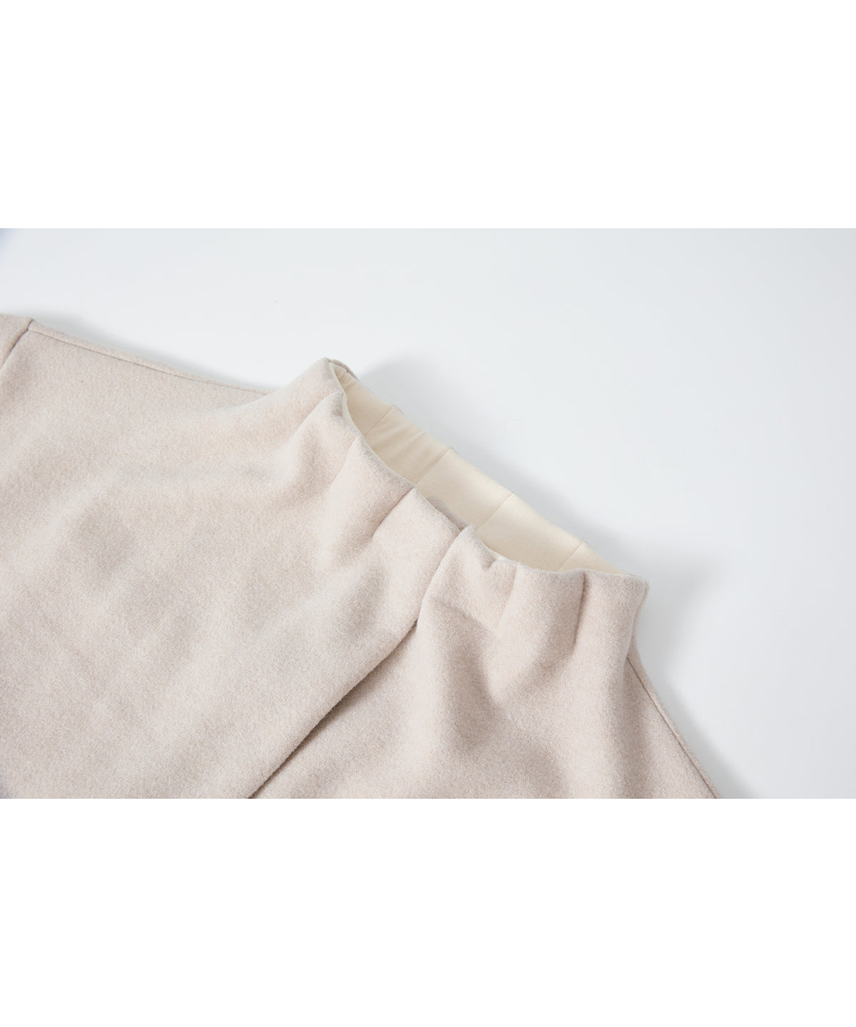 「10月下旬出荷予定」Wool-Like Balloon Flare Skirt