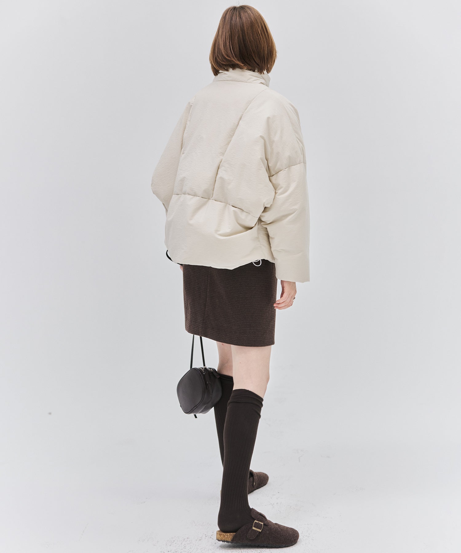 Deconstructed Wrap Down Oversized Coat