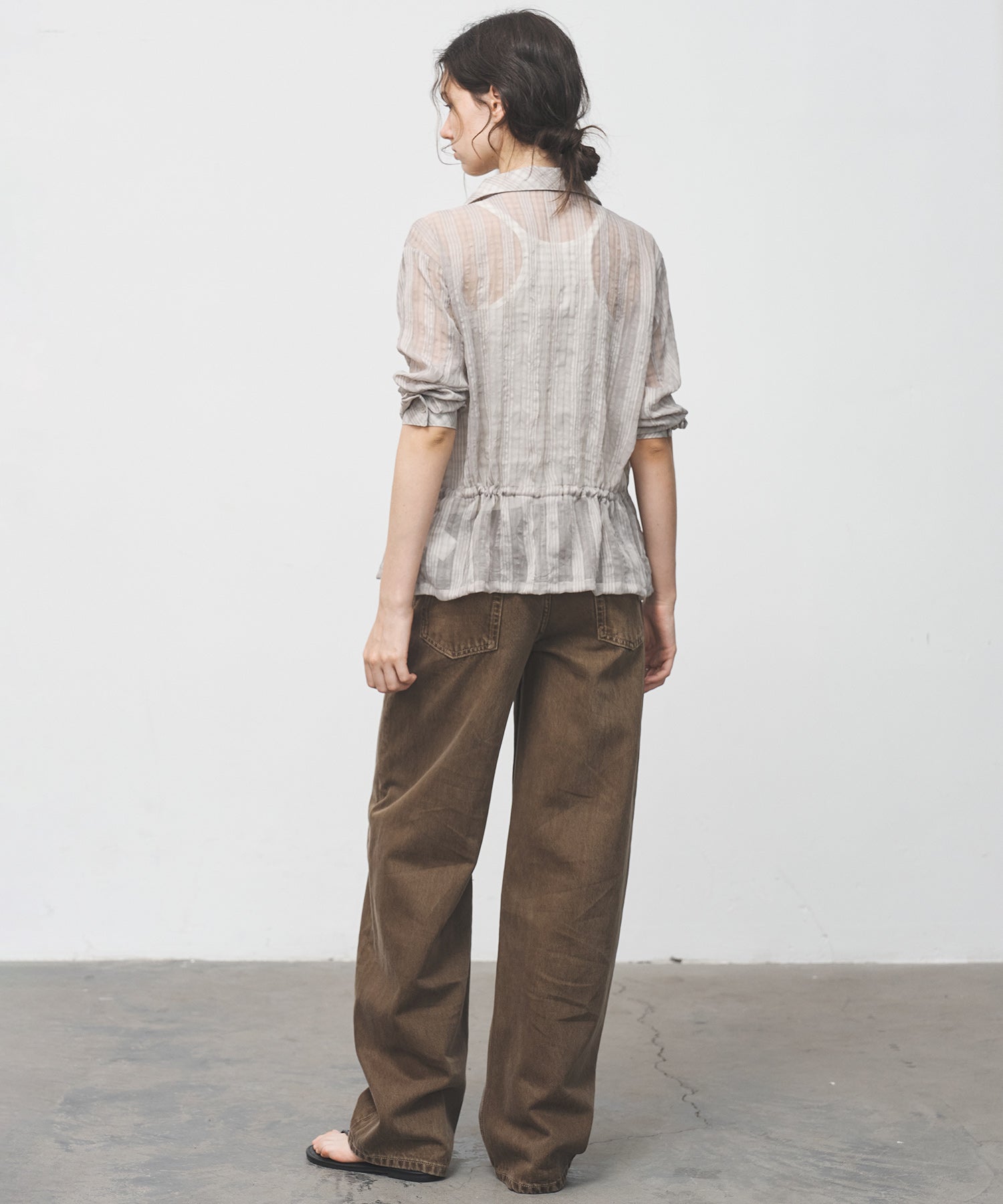 Mid-Rise Straight Wide-Leg Jeans