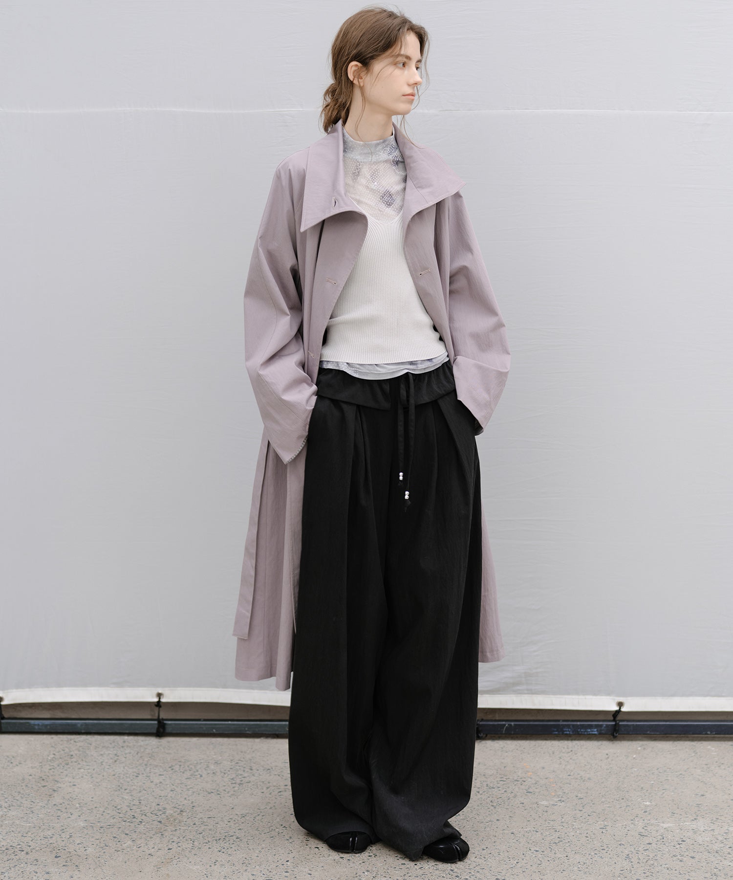 "Shipping from late February to early March" Abstract Print Sheer Mesh Top