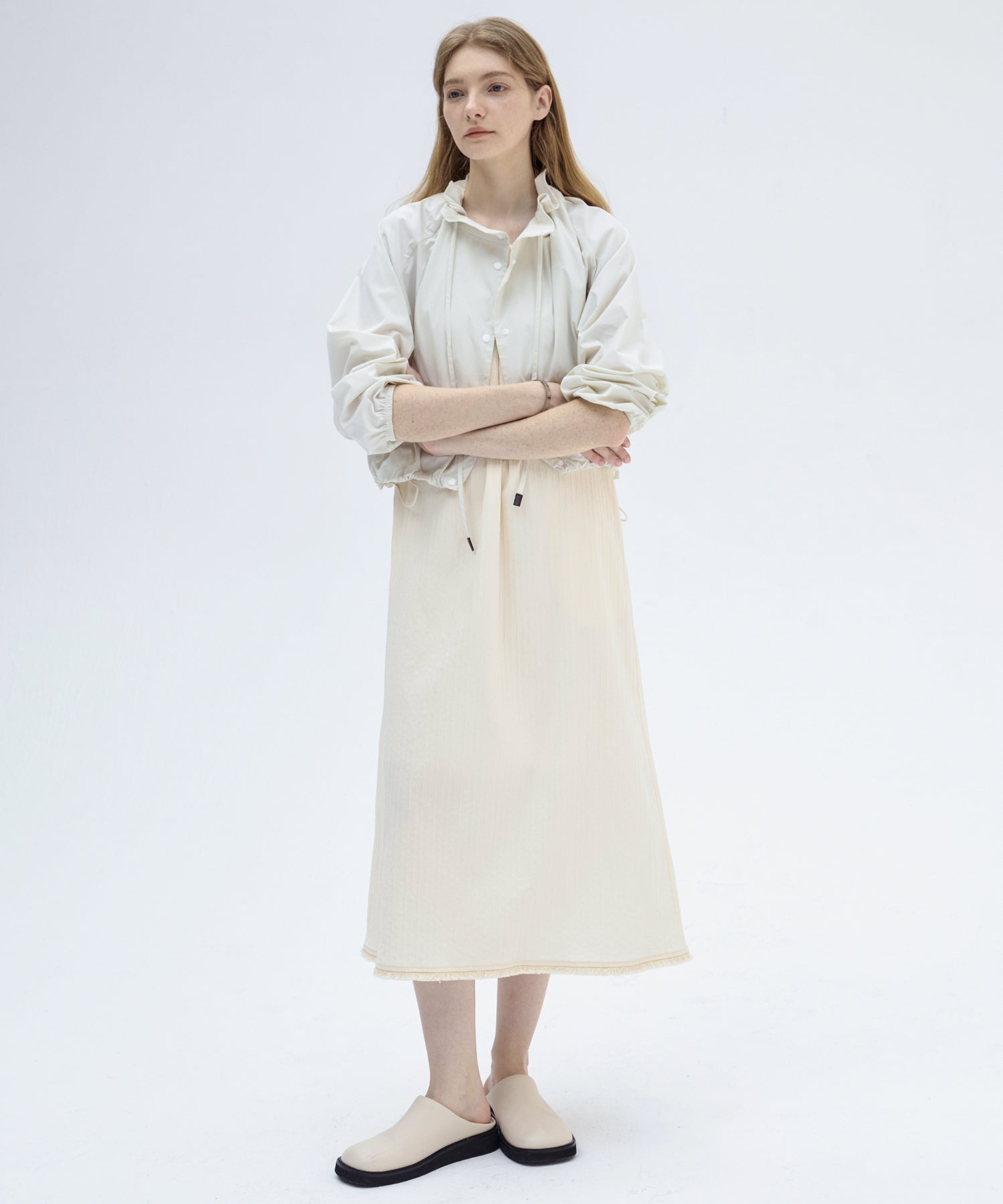 Fringe Hem Halter Neck Camisole Dress