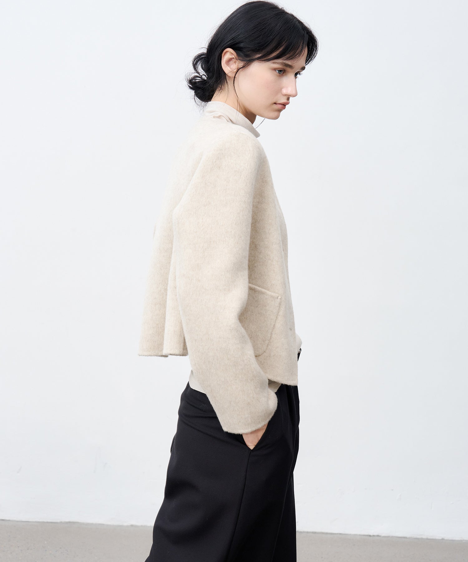 Classic Wool Handmade Short Coat