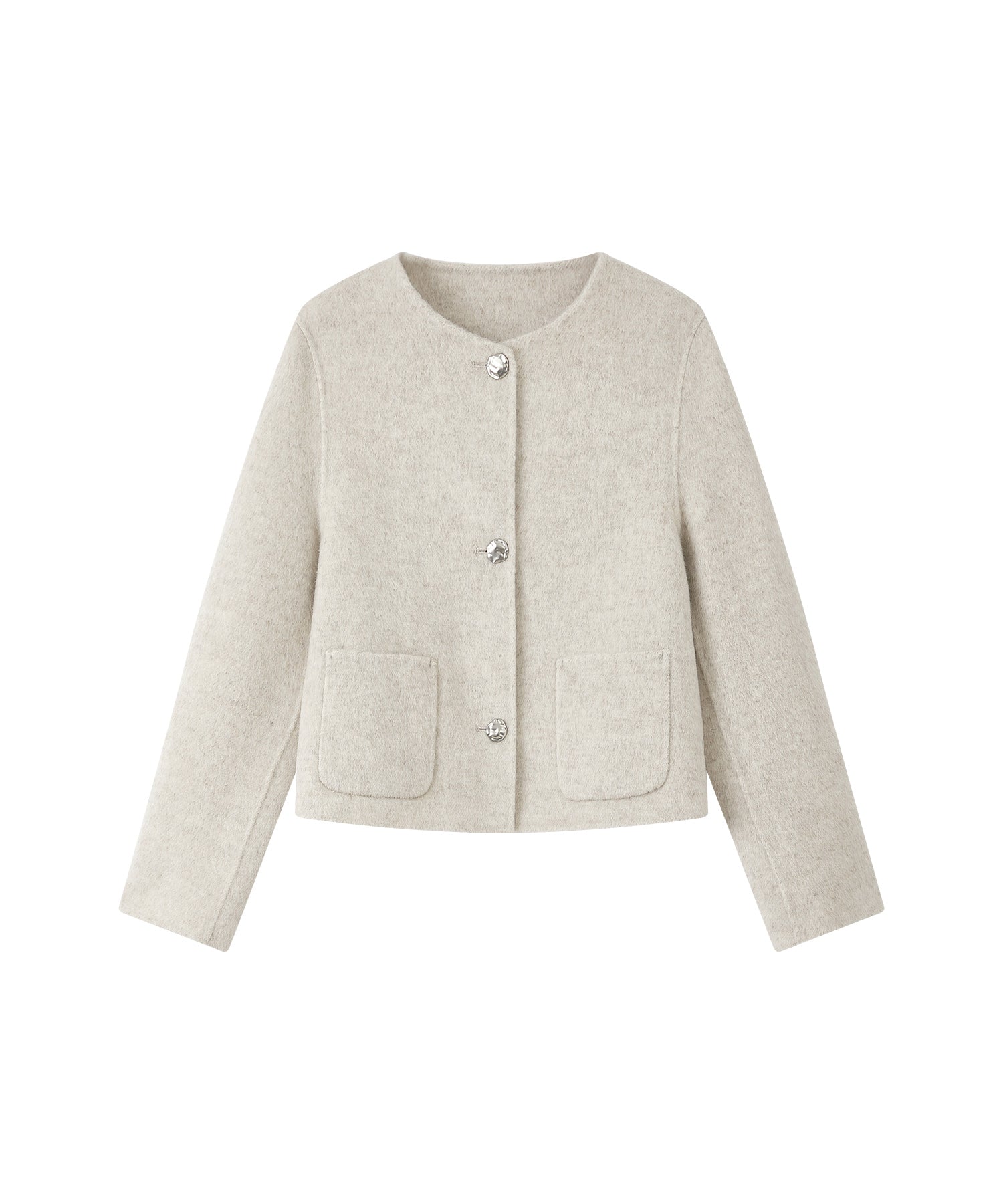 Classic Wool Handmade Short Coat