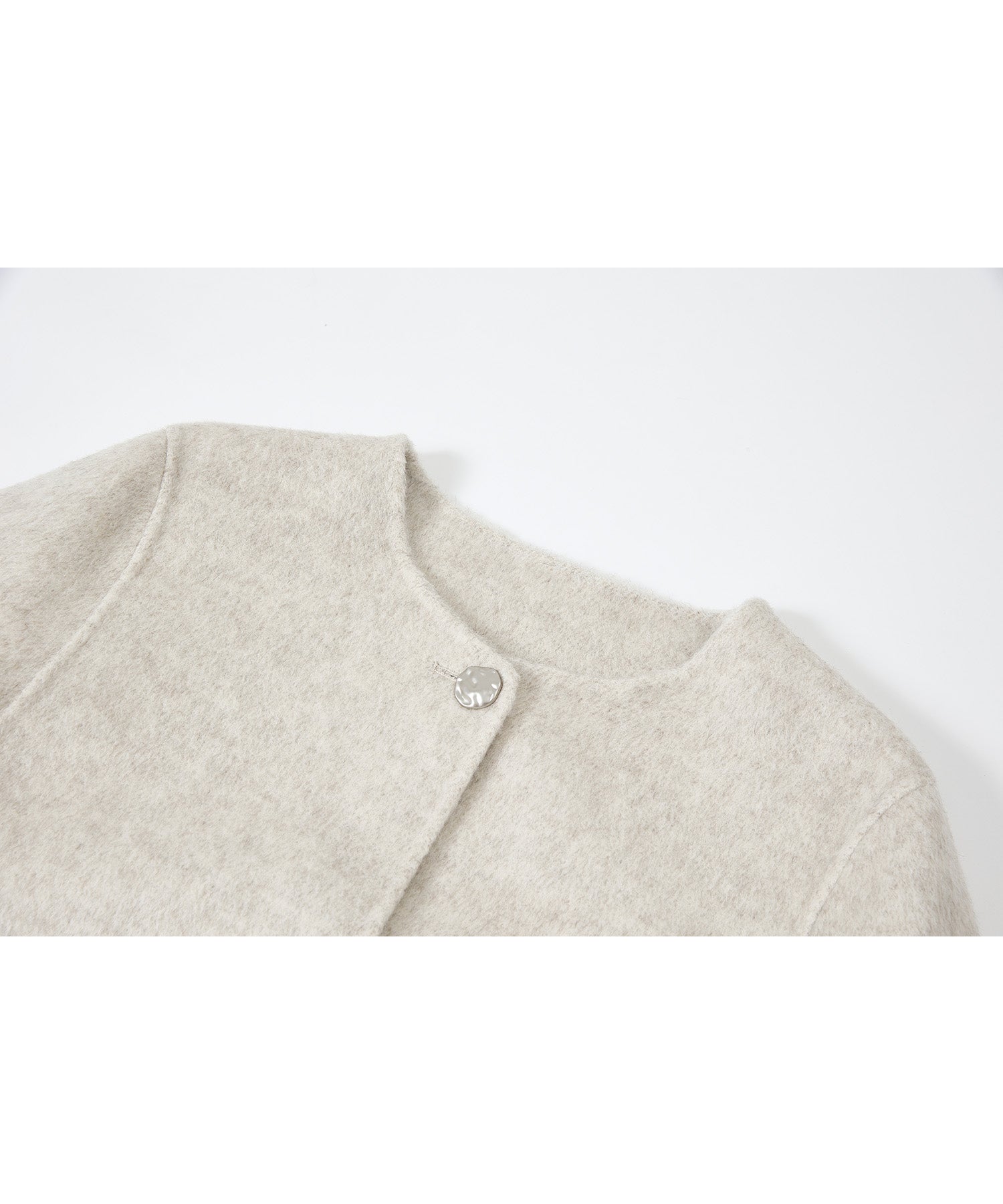 Classic Wool Handmade Short Coat