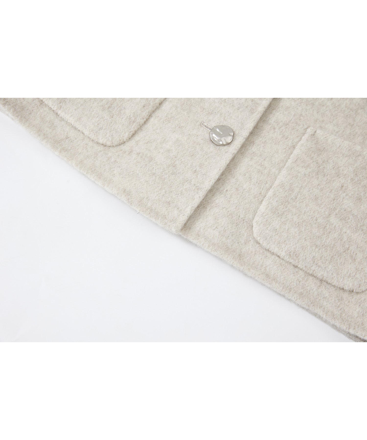 Classic Wool Handmade Short Coat