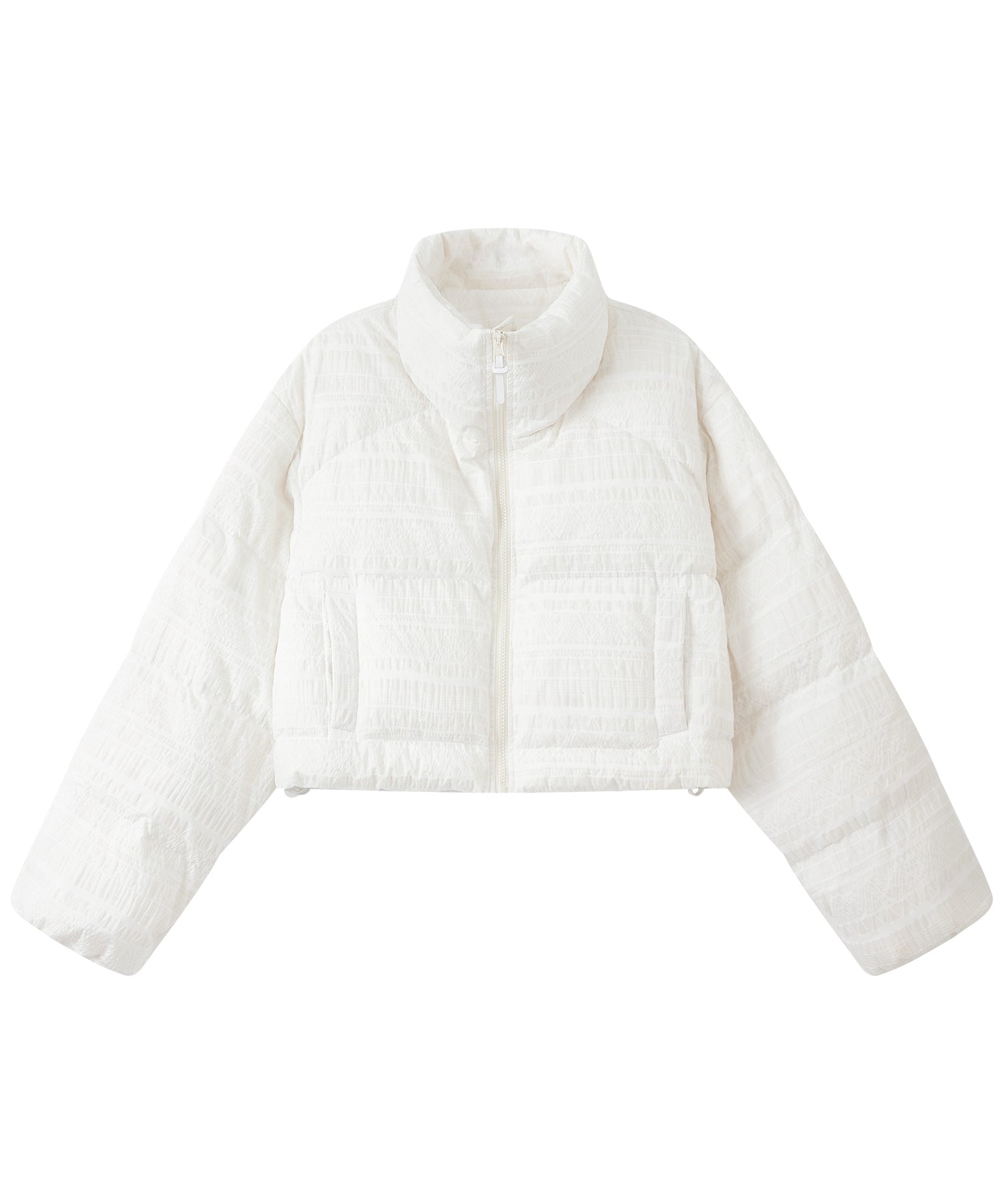 Textured Lightweight Down Jacket