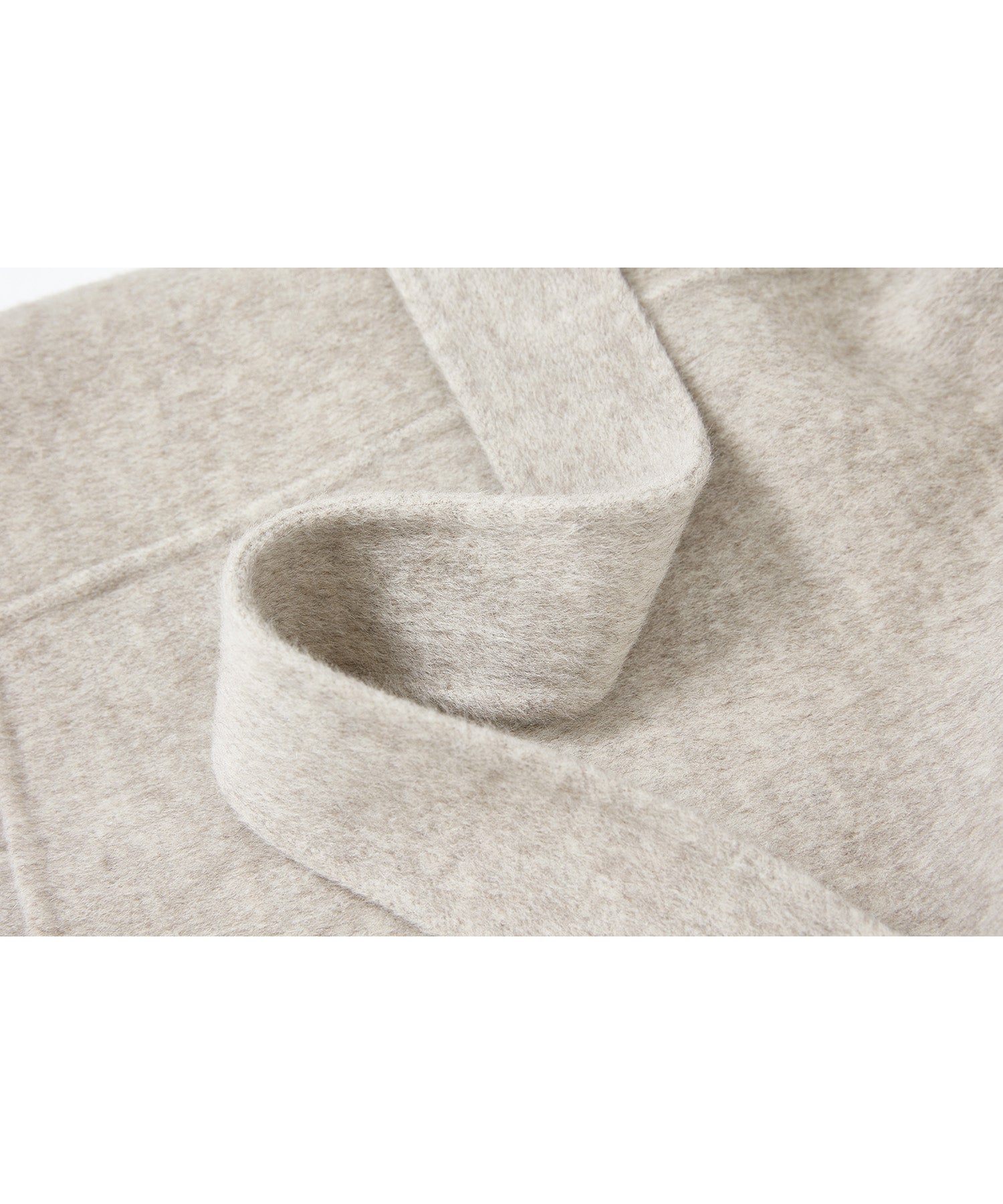 Wool Stand Collar Short Coat