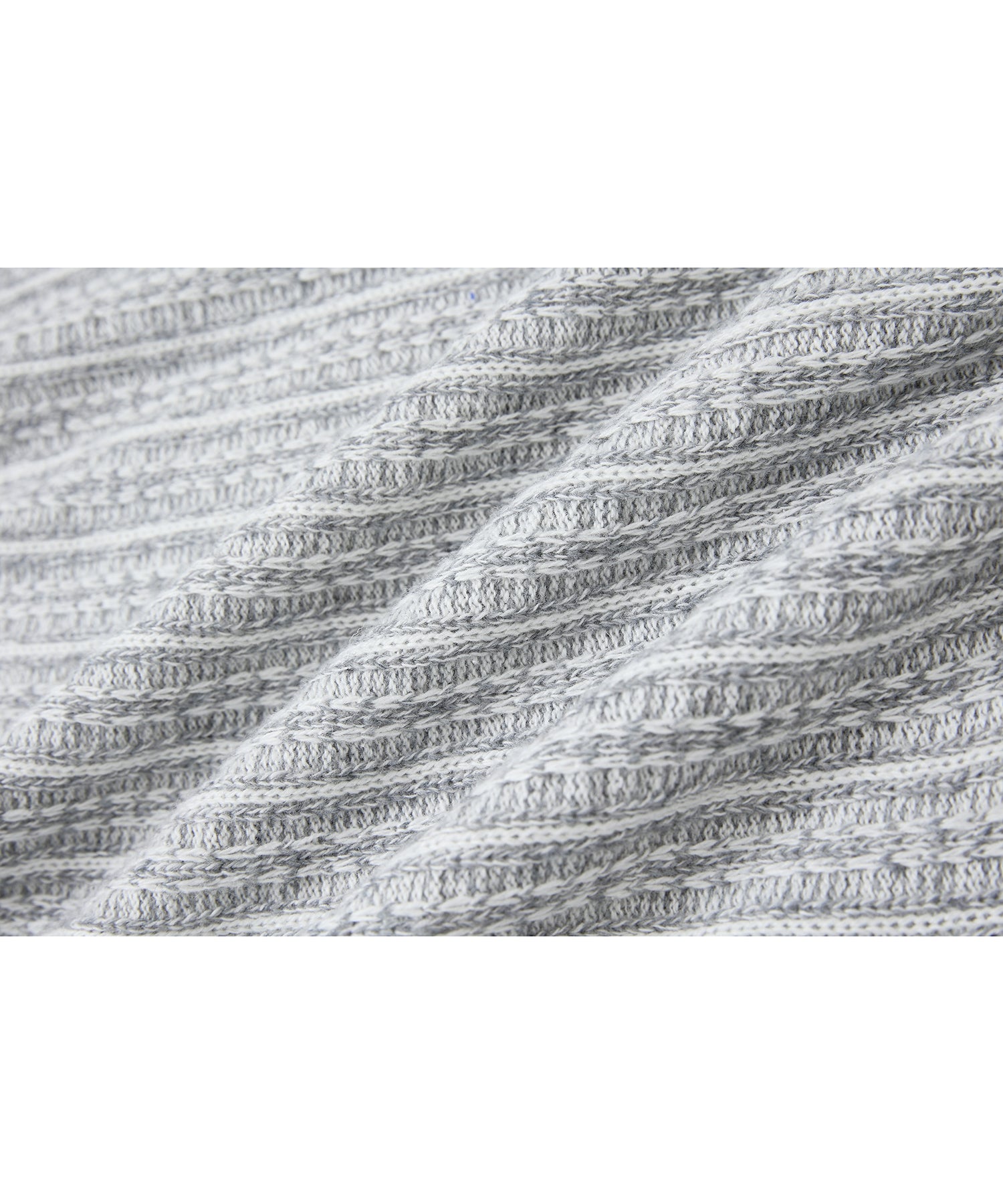 Asymmetric Textured Knit Sweater