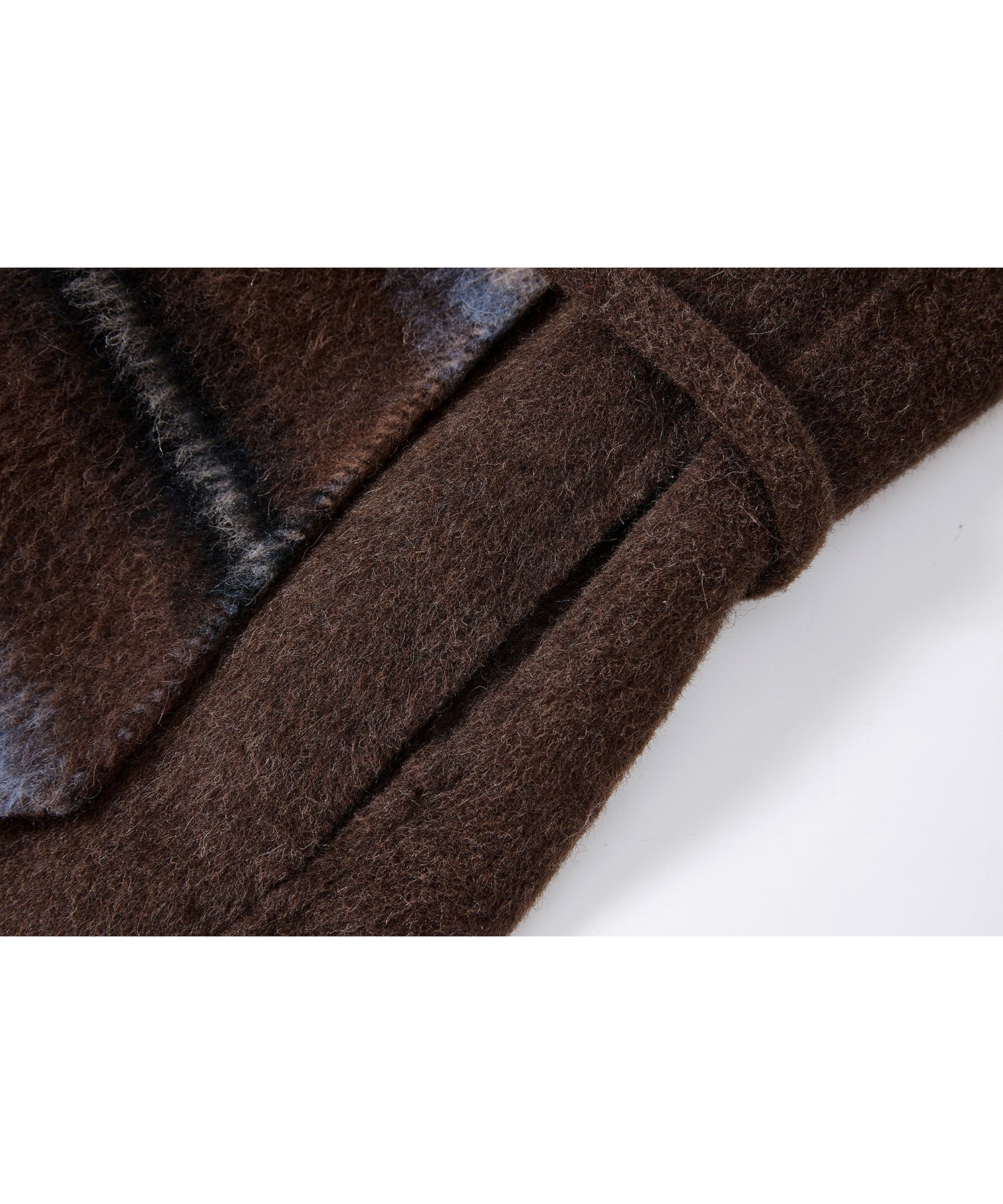 Belted Double-Face Wool Coat