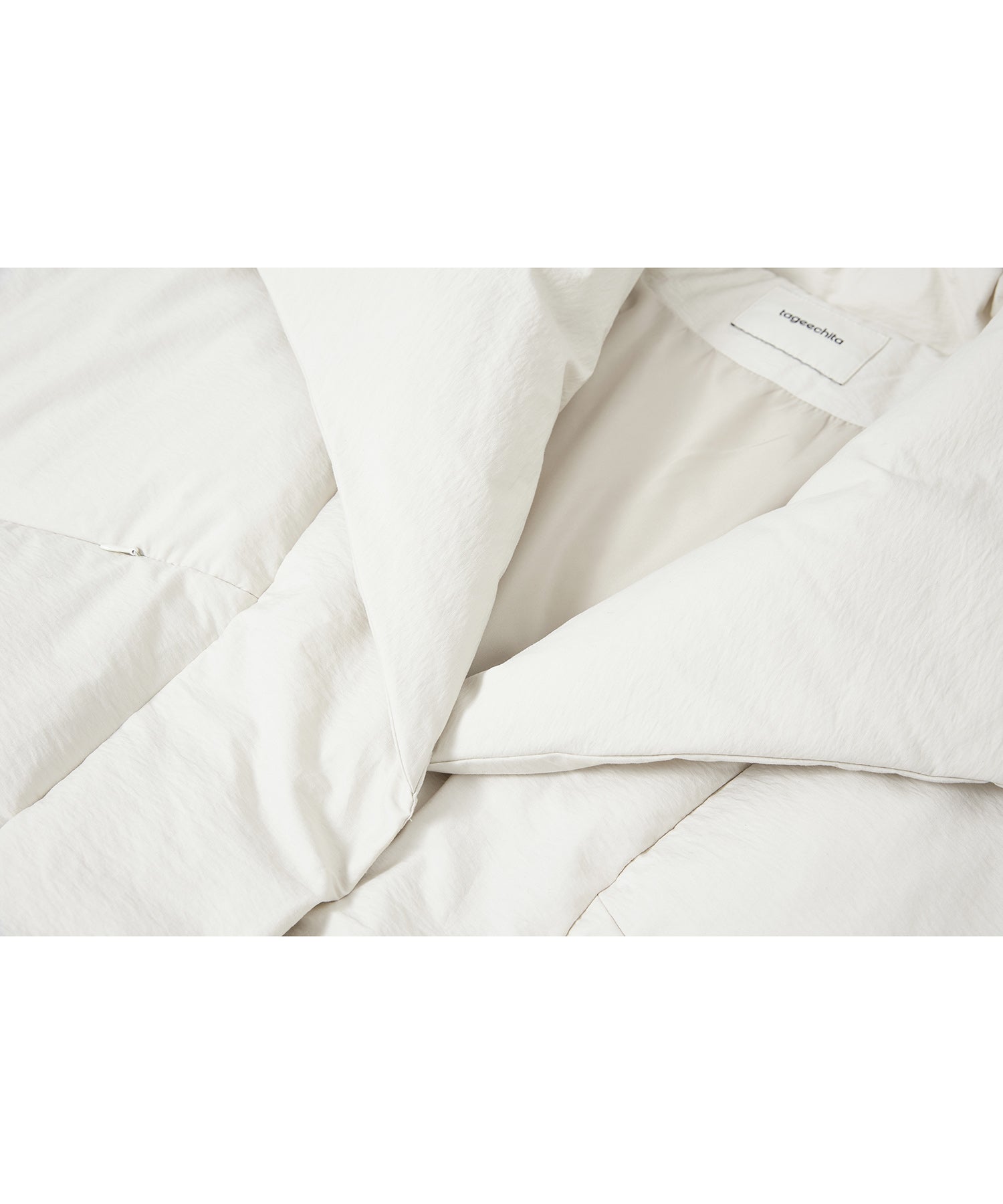 Deconstructed Wrap Down Oversized Coat