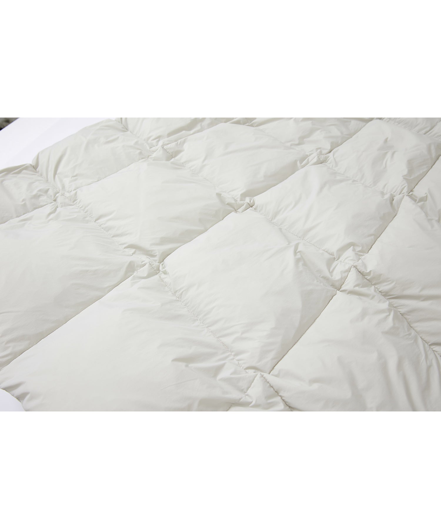 Mid-Length Stand Collar Hooded Oversize Down Coat