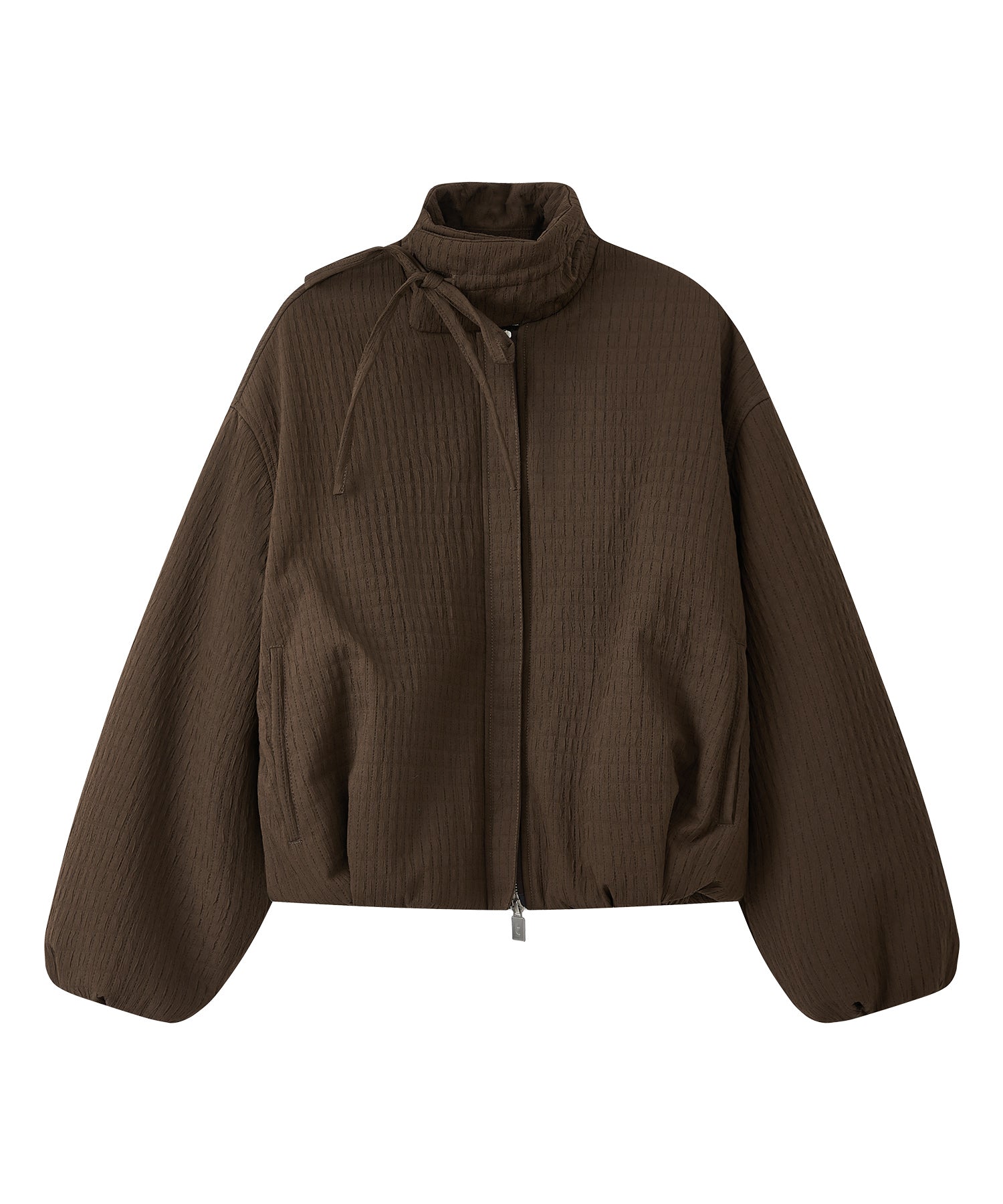 Ribbon Balloon Quilted Jacket