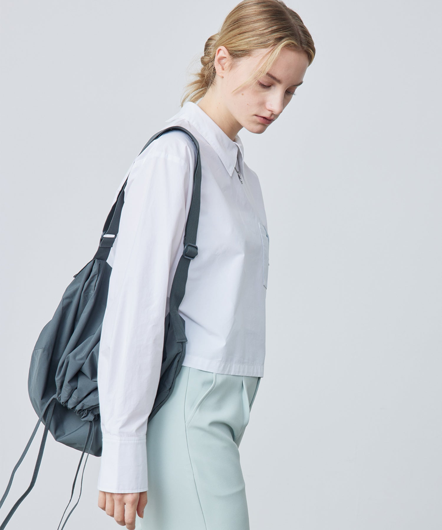 Cropped Pullover Shirt