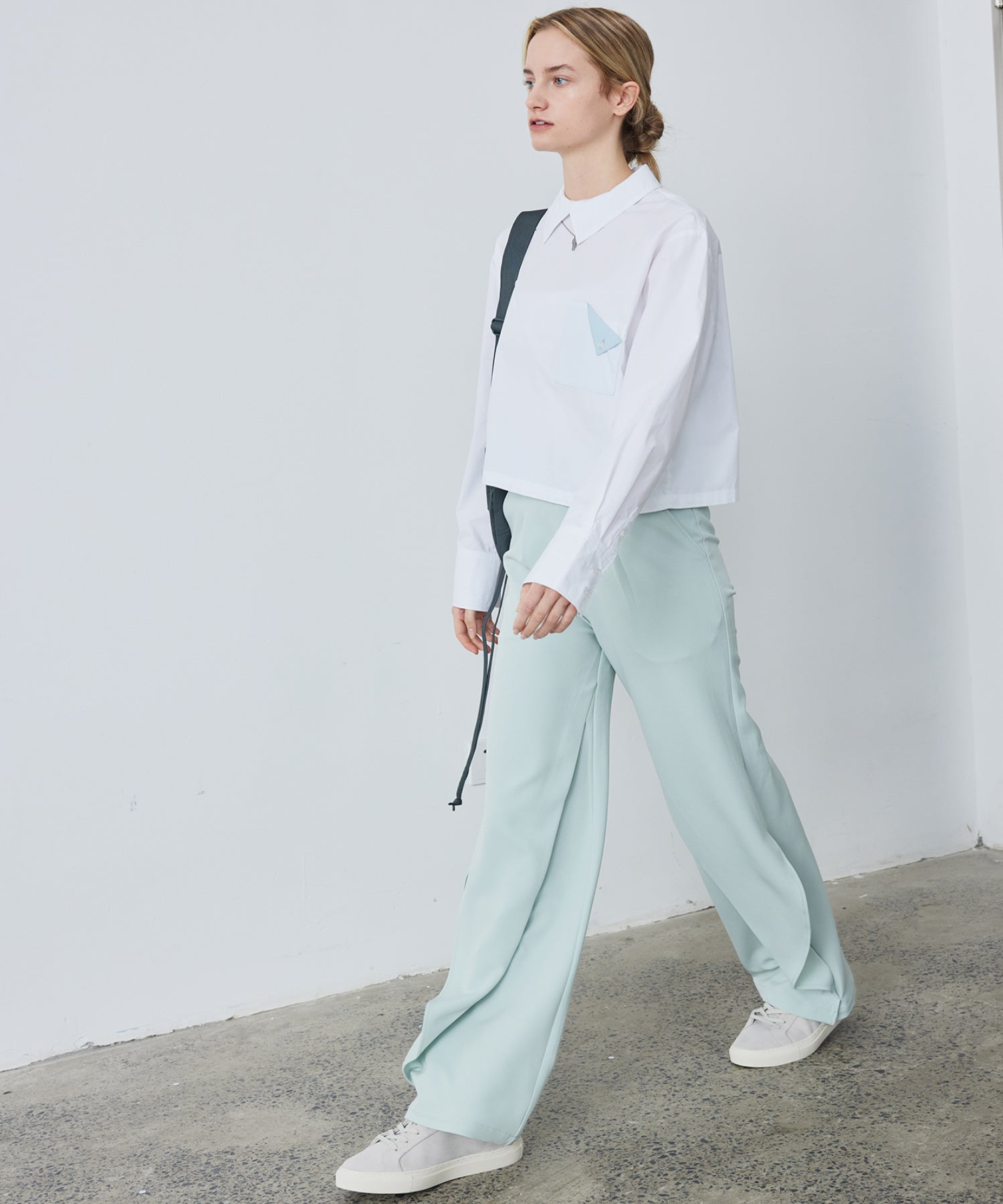 Cropped Pullover Shirt
