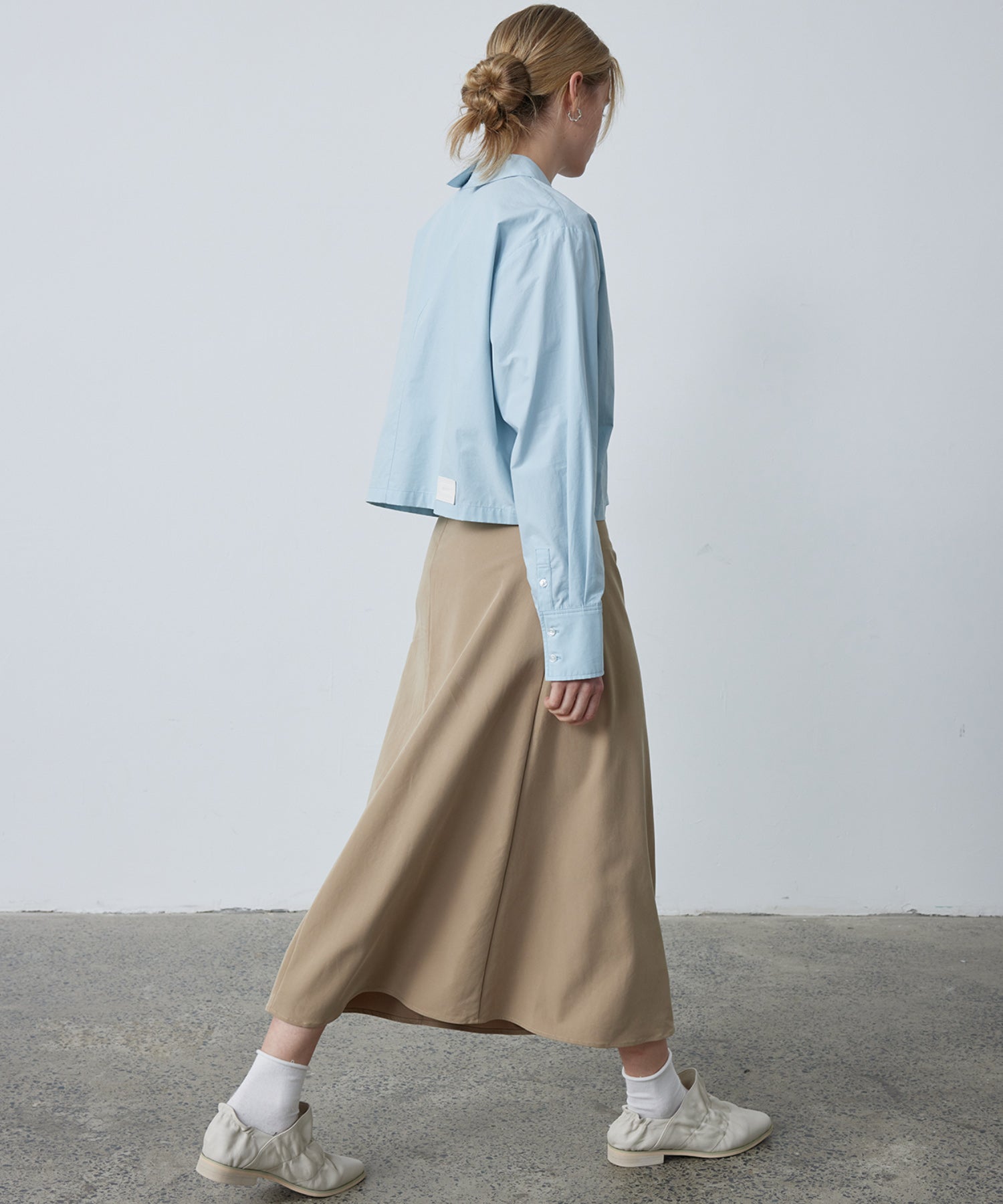 Cropped Pullover Shirt