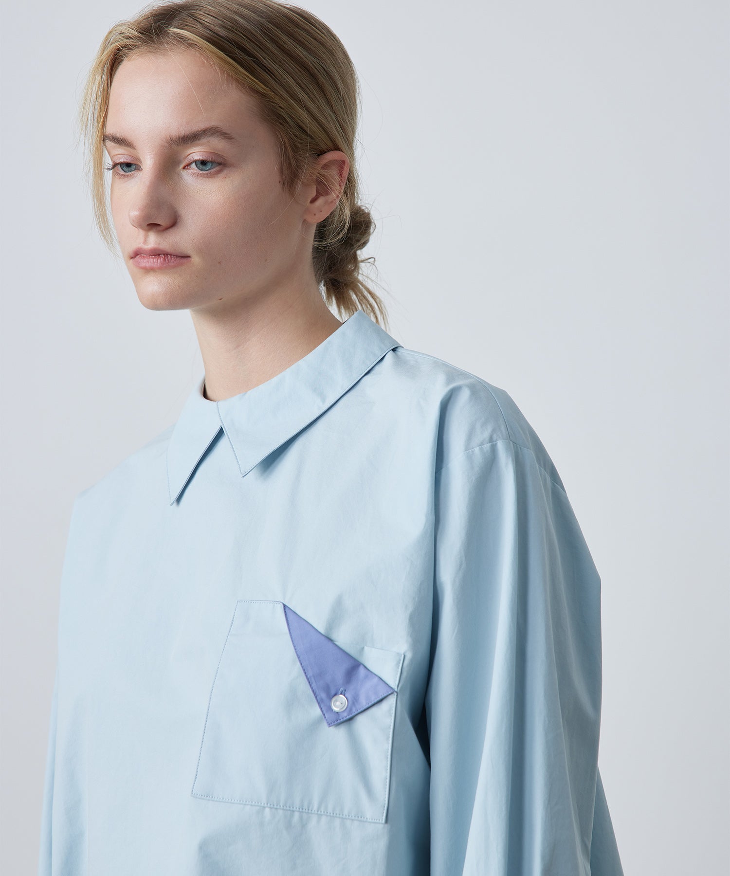 Cropped Pullover Shirt