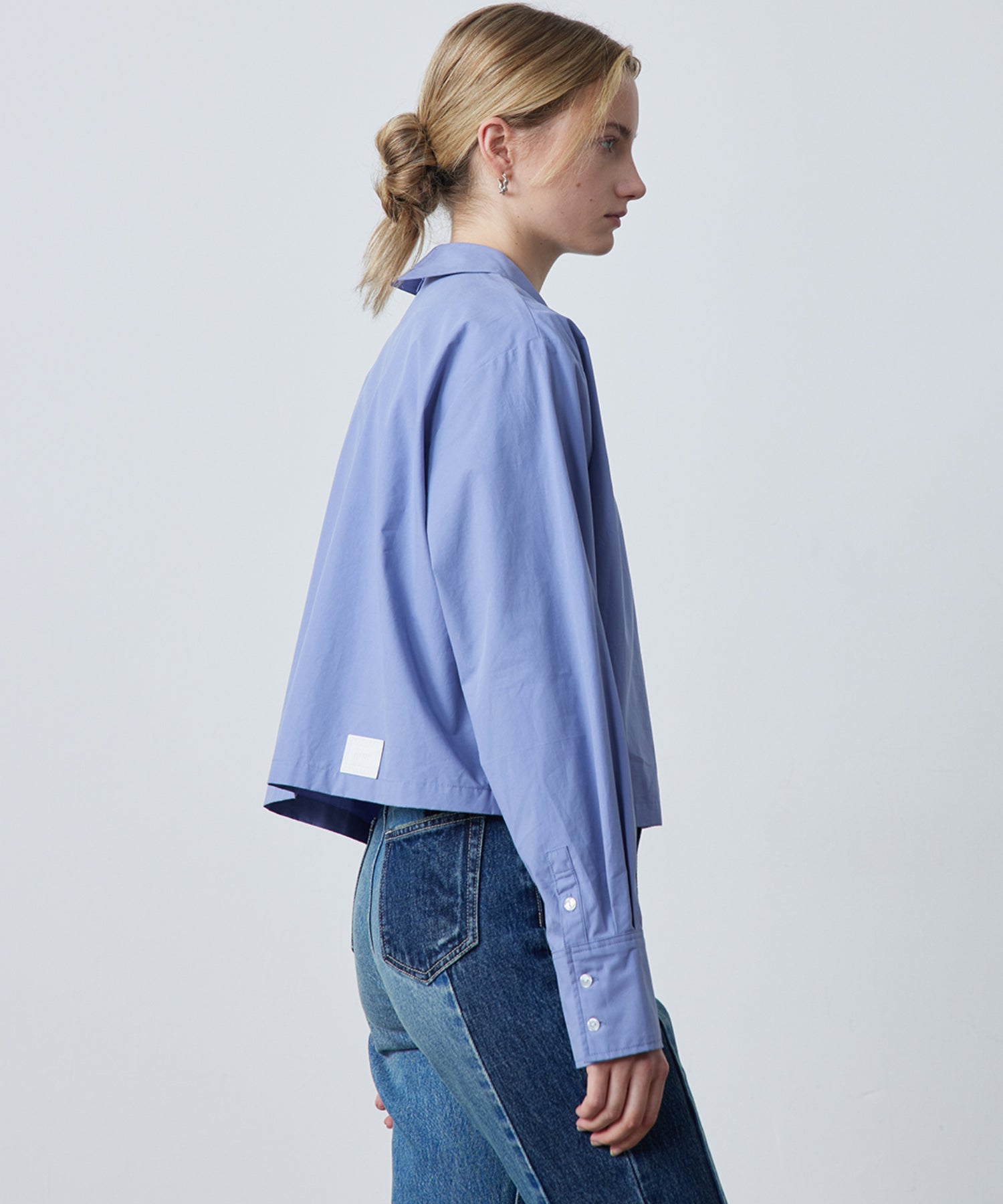 Cropped Pullover Shirt