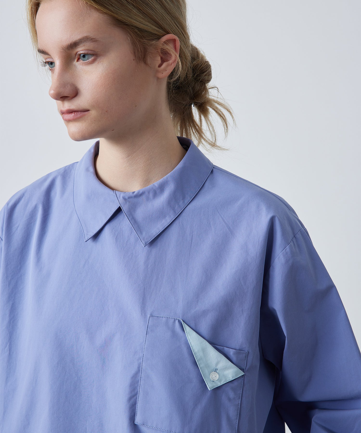 Cropped Pullover Shirt