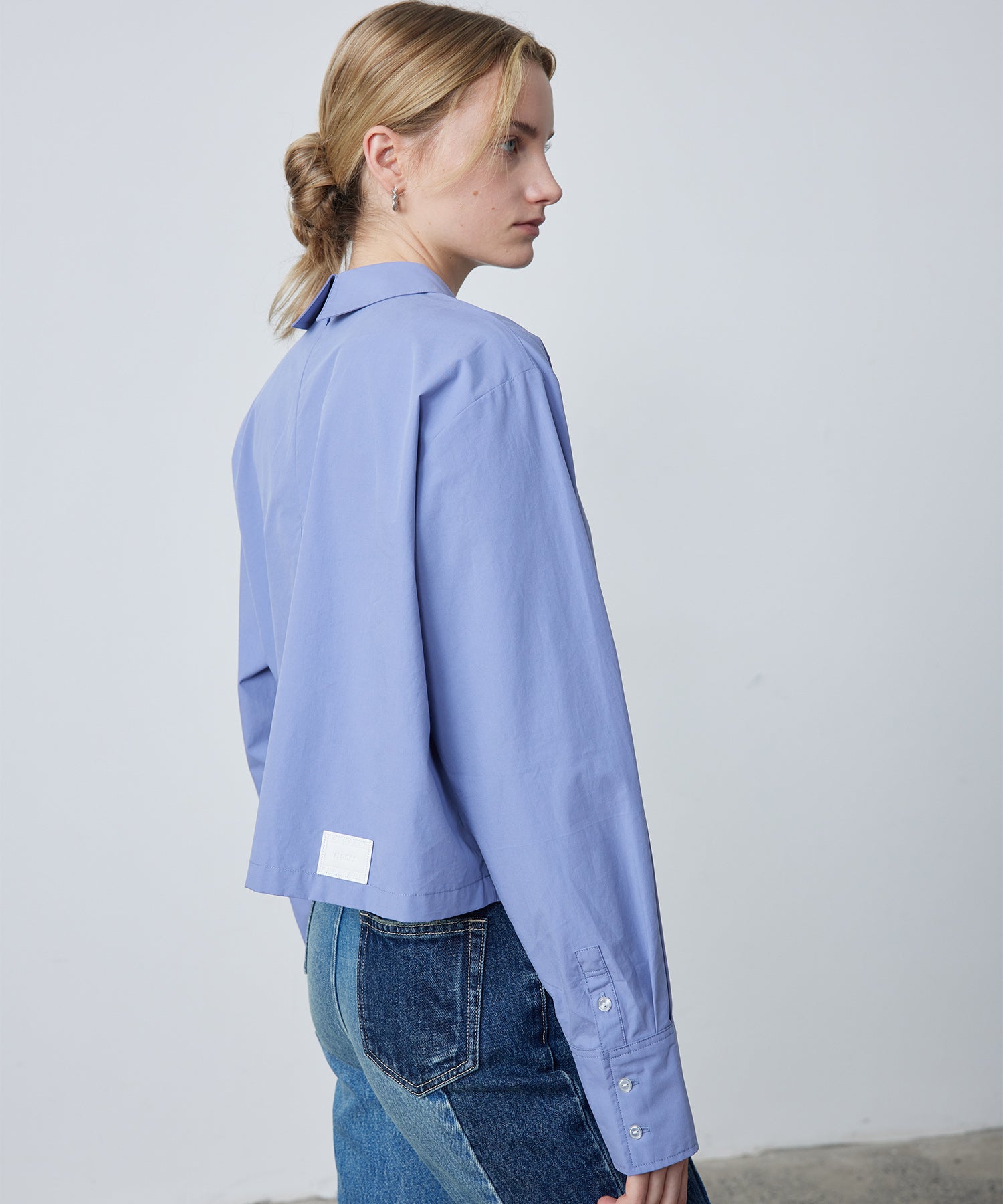 Cropped Pullover Shirt