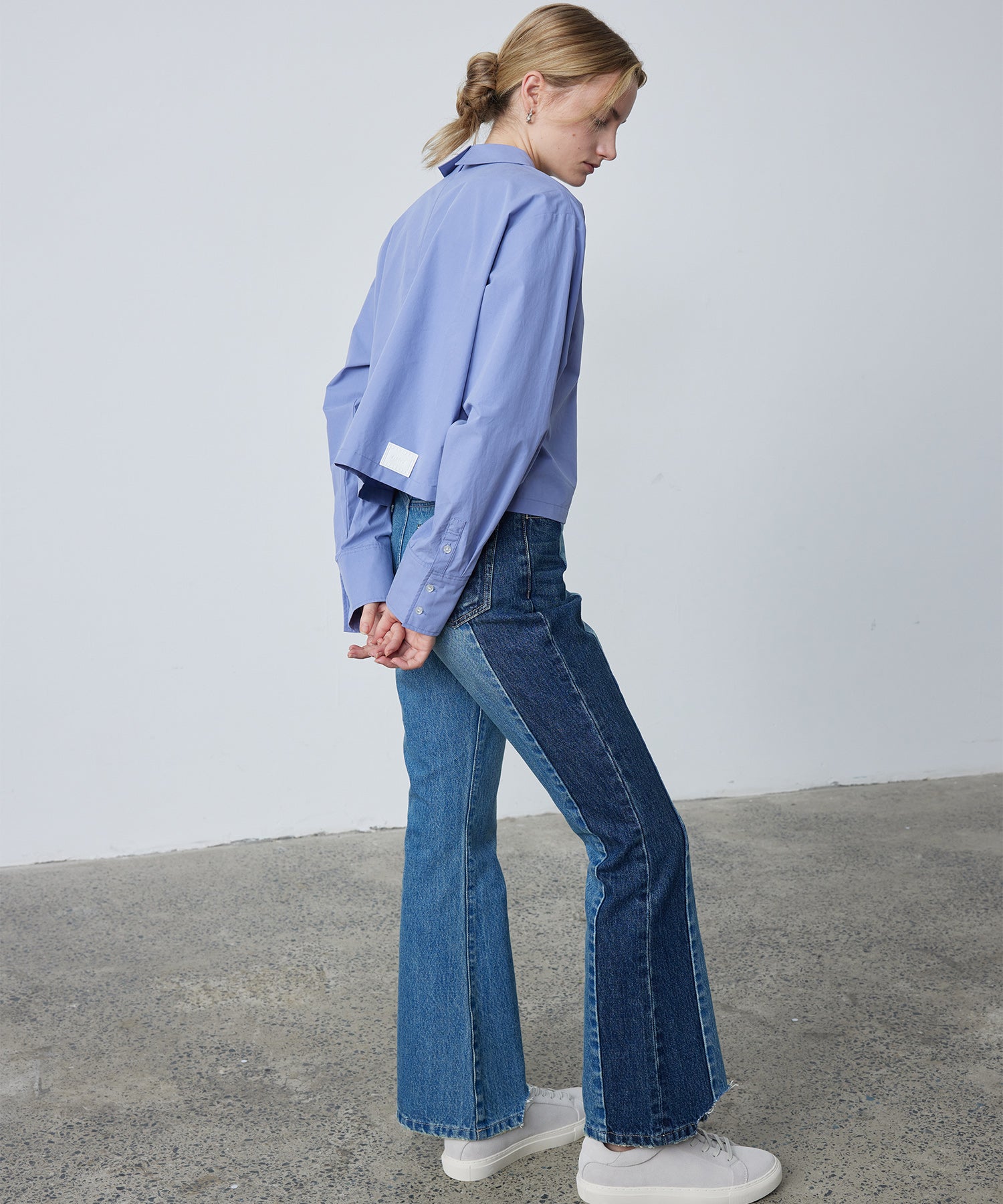 Cropped Pullover Shirt