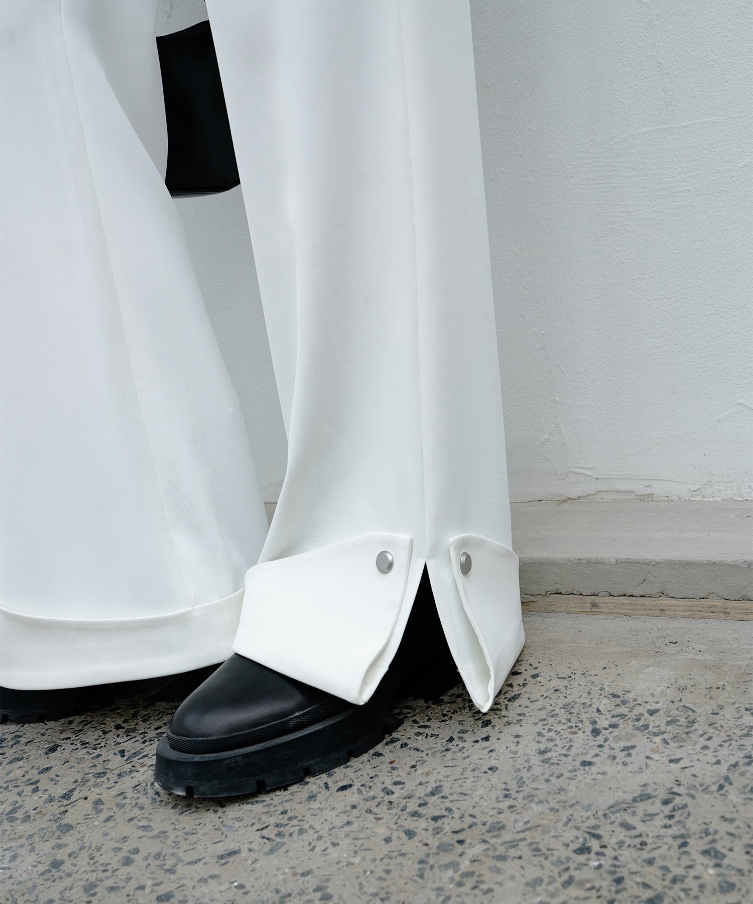 Roll-Up Flare Pants