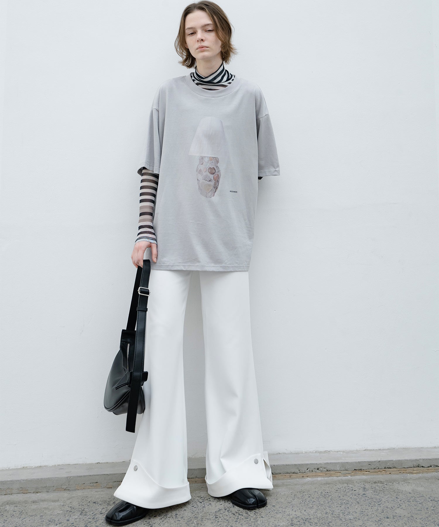 Roll-Up Flare Pants