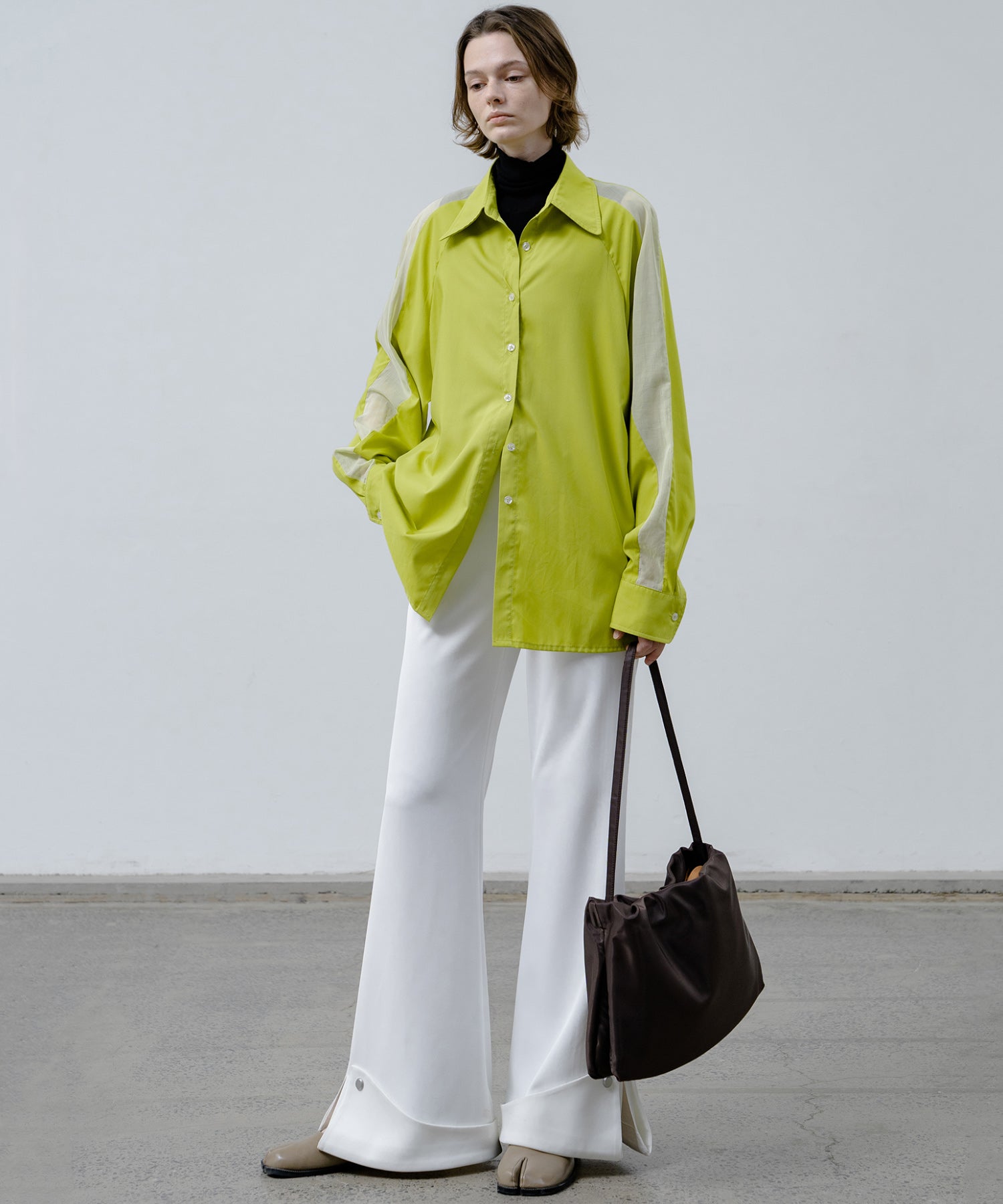 Roll-Up Flare Pants