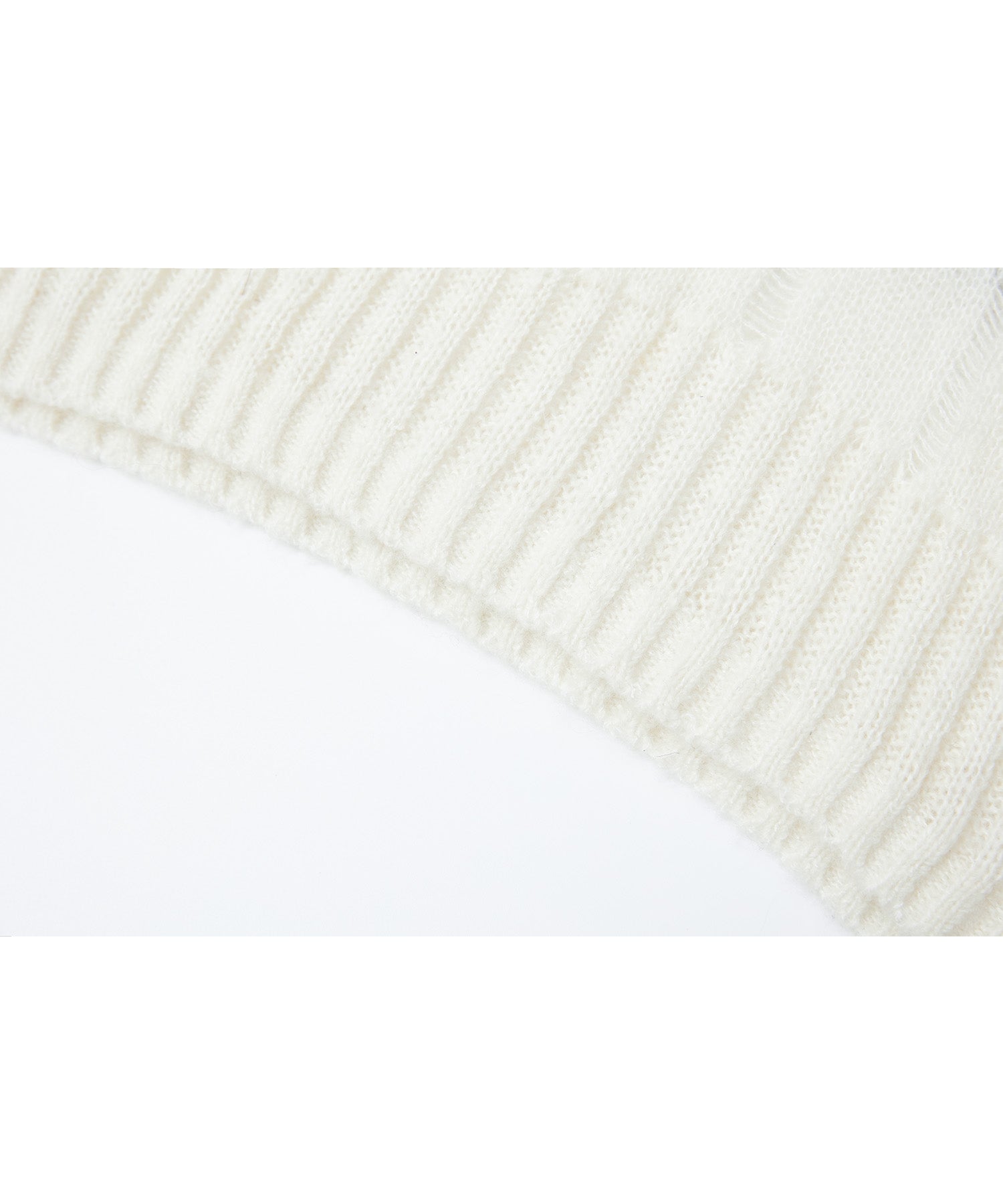 Check Jacquard V-Neck Knit Vest