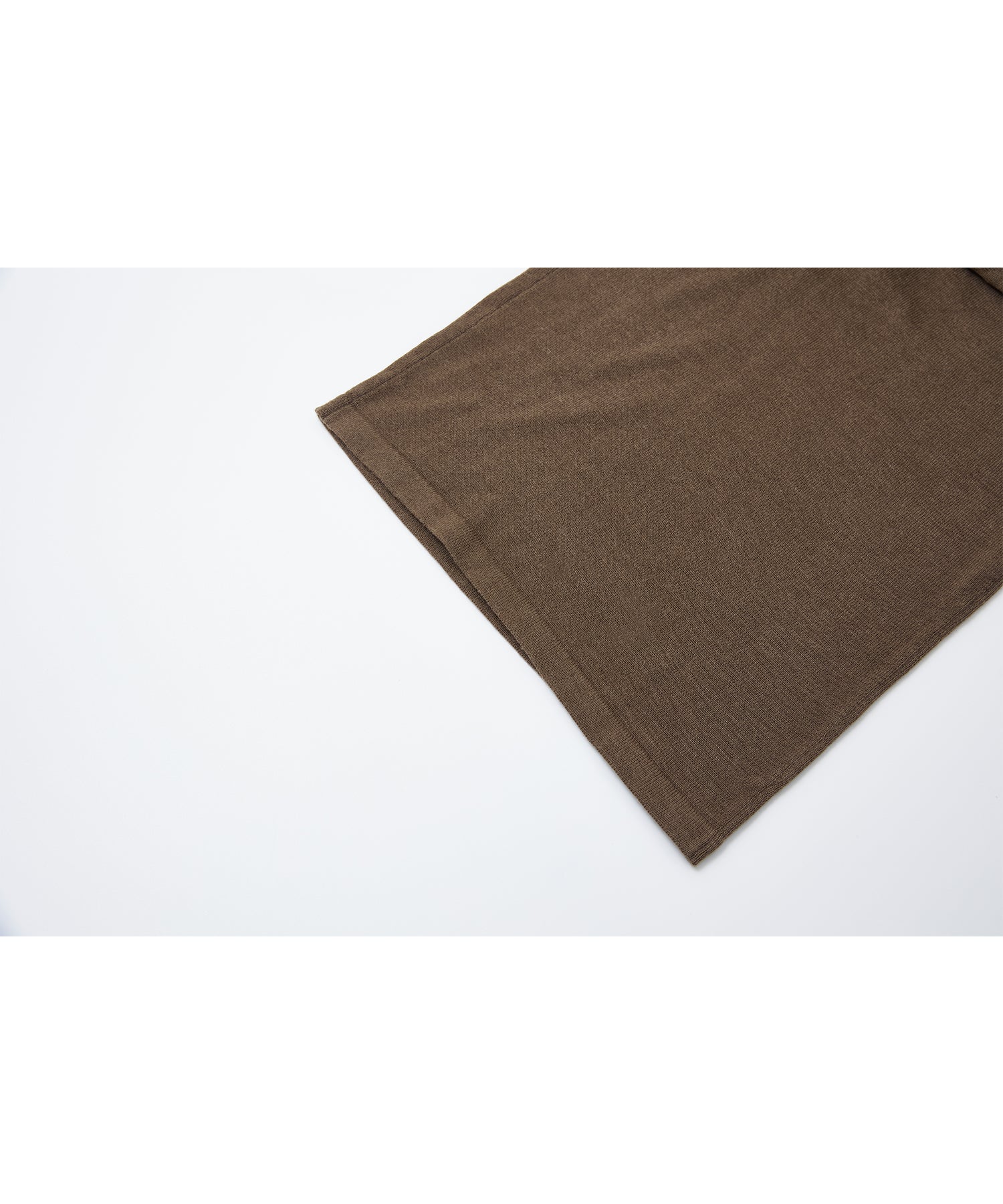 Waist Tuck Knit Wide-Leg Pants