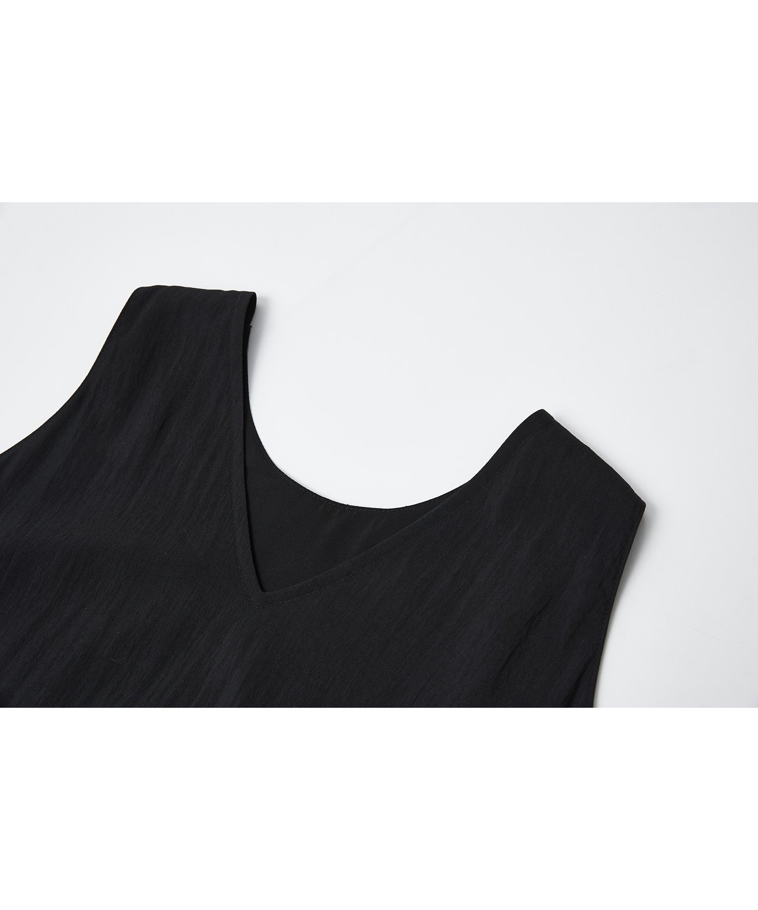 Contrast Panel Tie Detail Dress