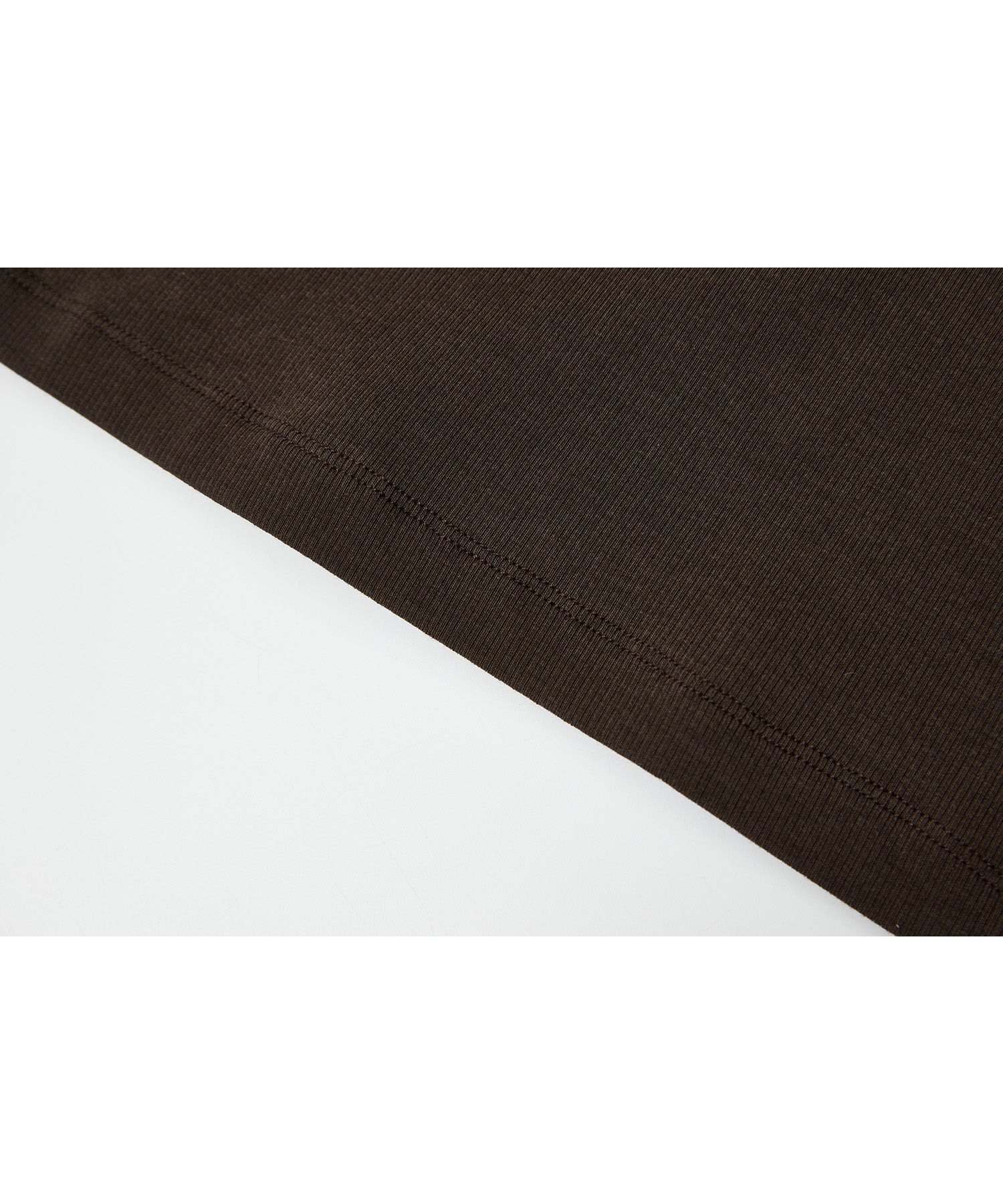 Stretch Ribbed U-Neck Tank Top