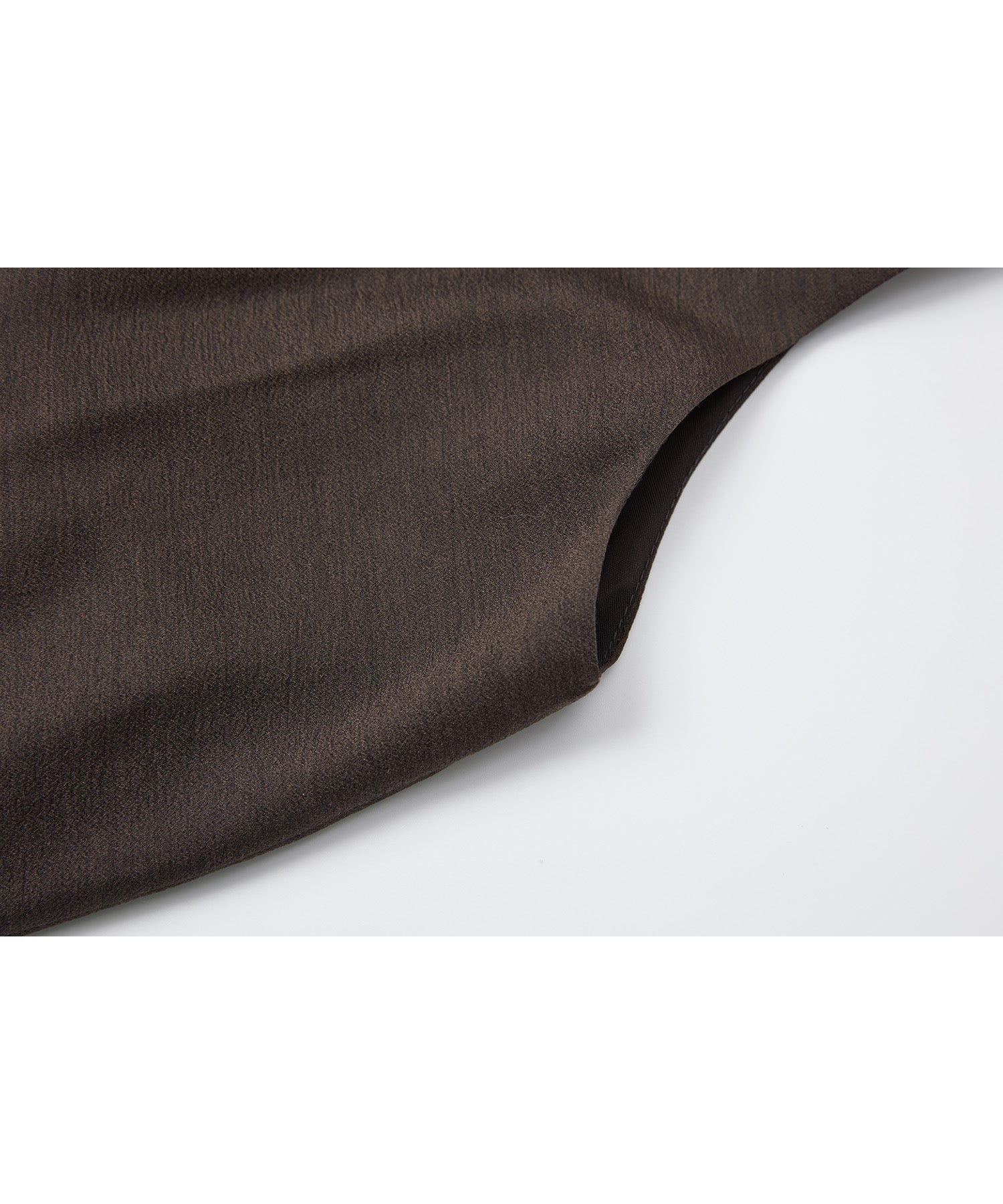 Tie-Detail Double-Layer Cold Shoulder Dress
