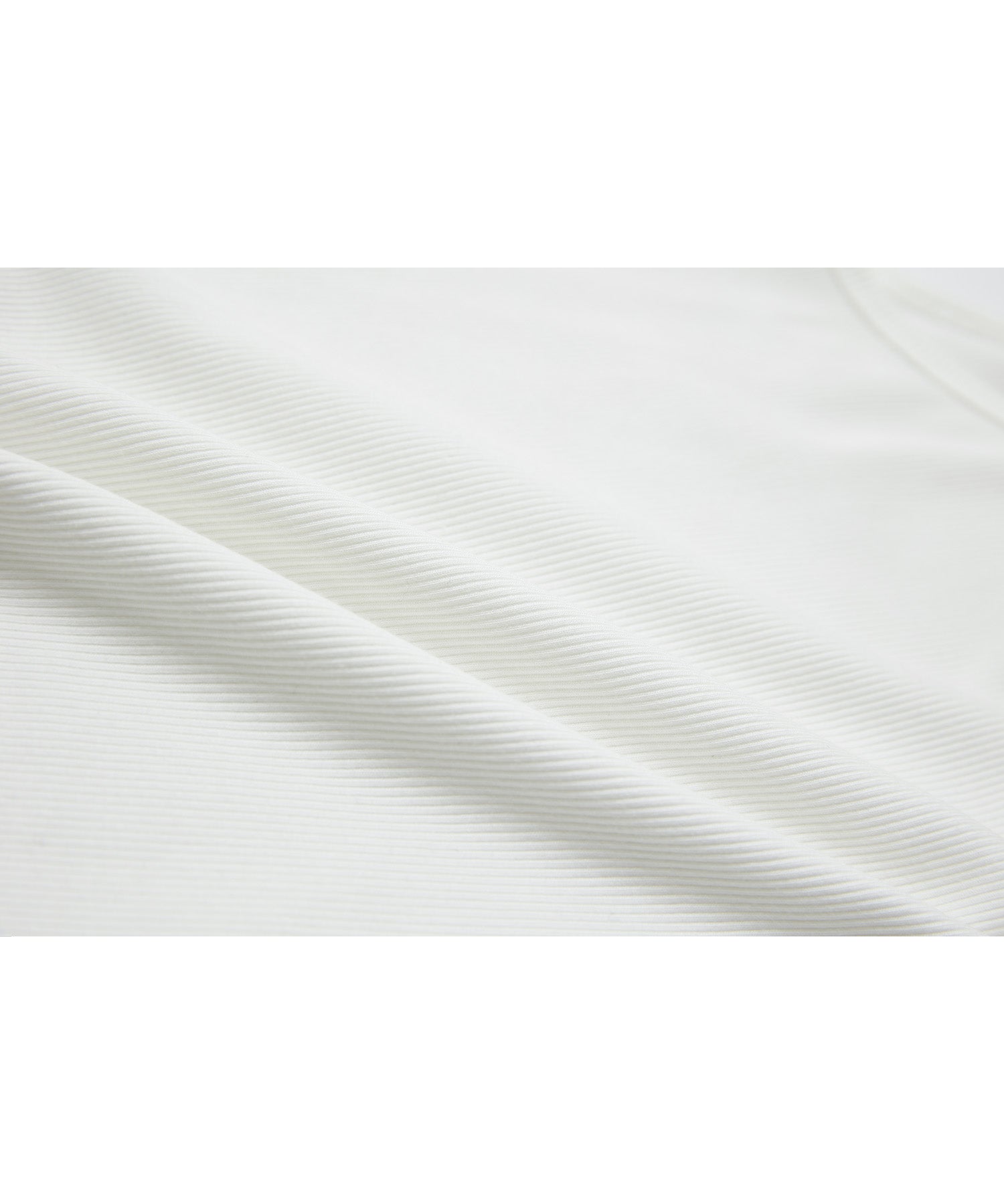 Stretch Ribbed U-Neck Tank Top