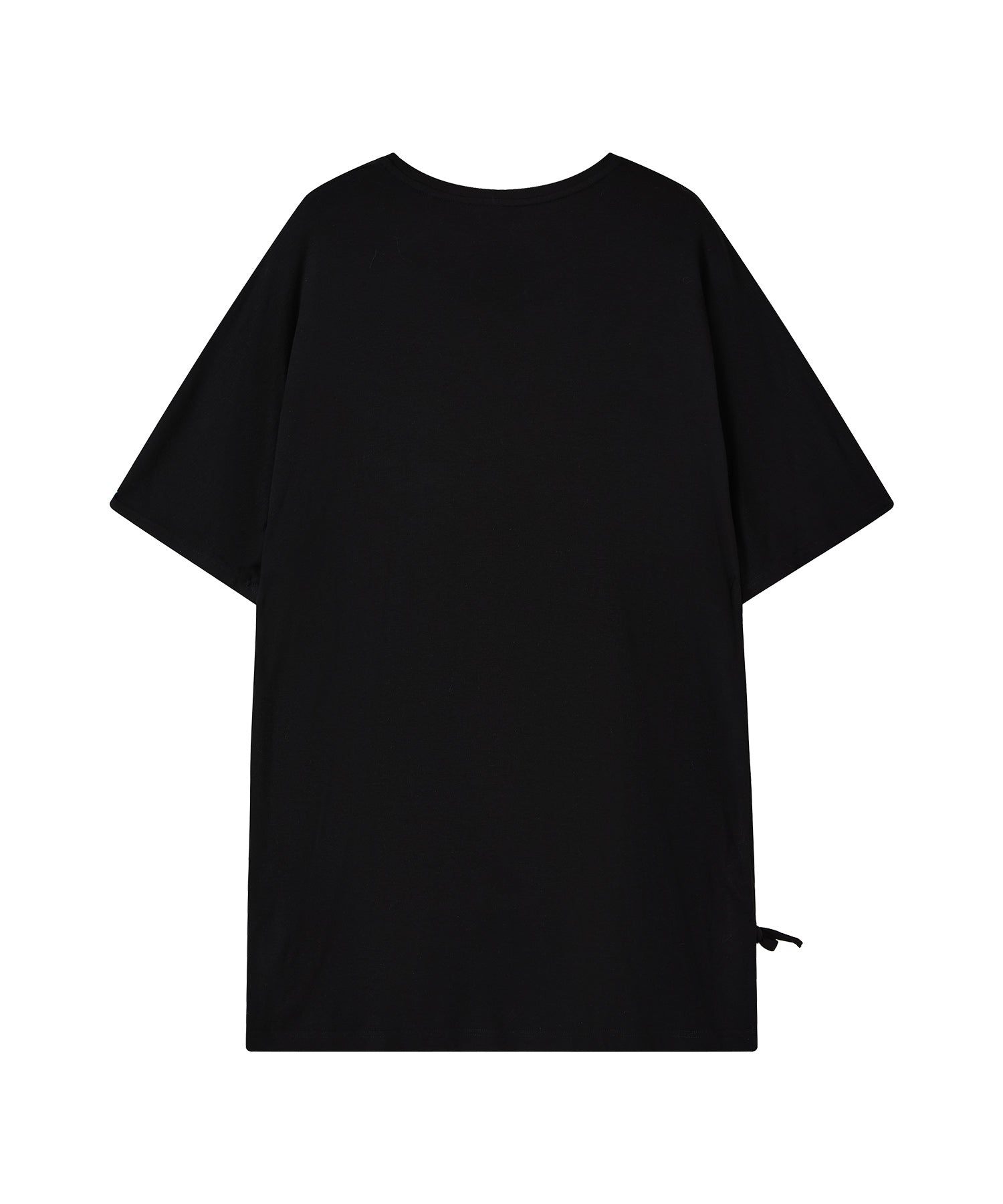 Double-Layer Loose Silhouette T-Shirt Dress
