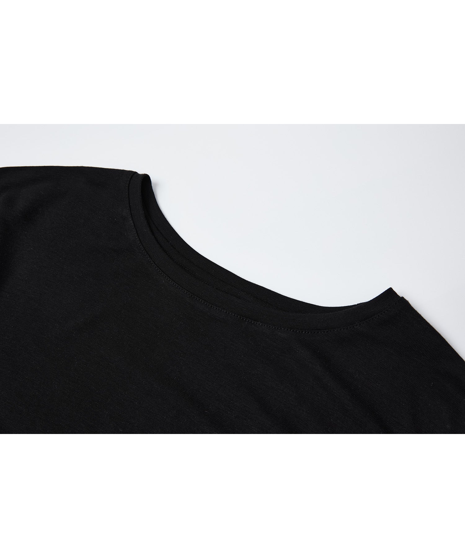Double-Layer Loose Silhouette T-Shirt Dress