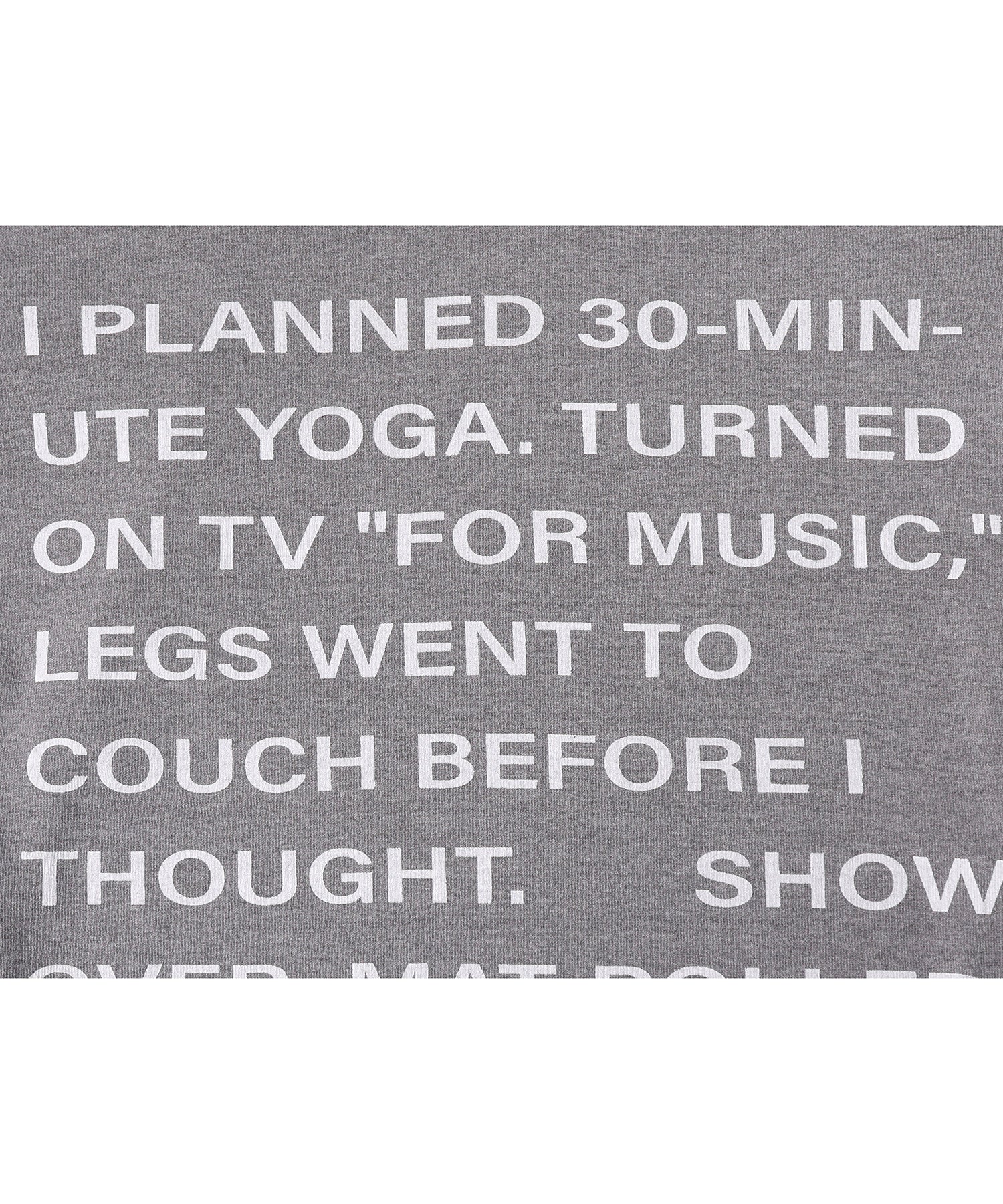 Layered-Look Shirt Collar Slogan Print Slim-Fit Base T-Shirt