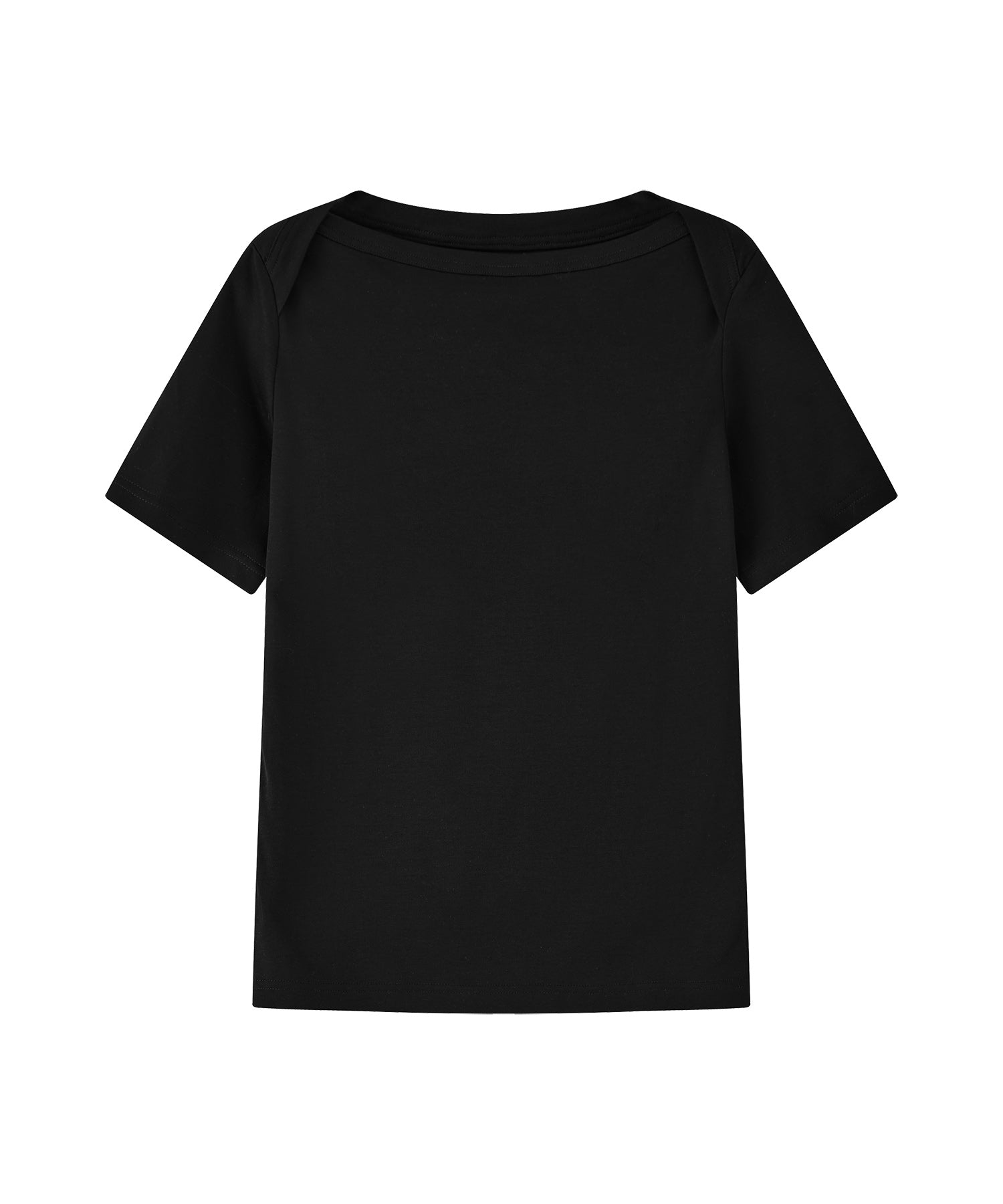 Supima Cotton Boat Neck T-Shirt