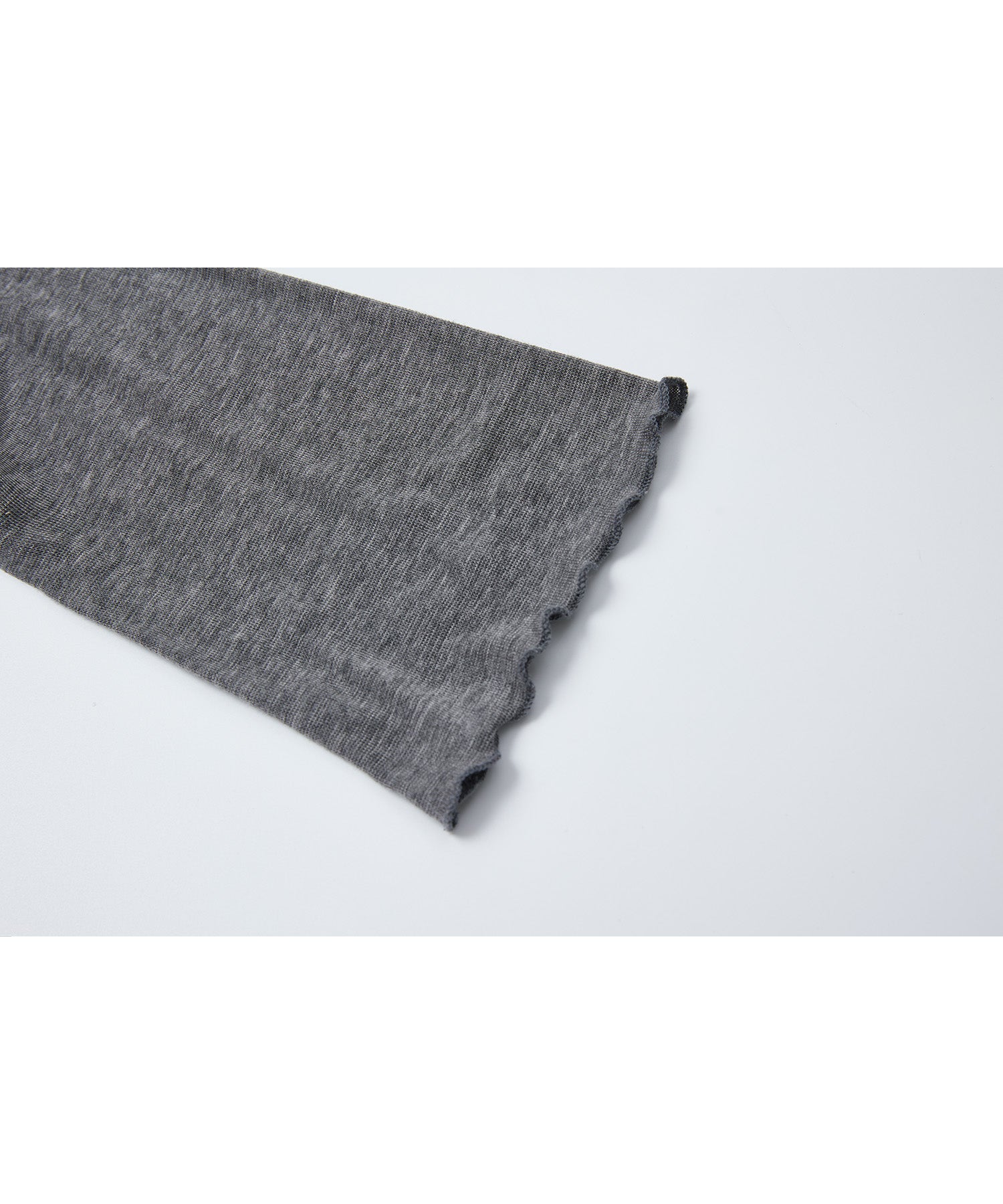 Wool Blend Basic Boat Neck Layering T-Shirt