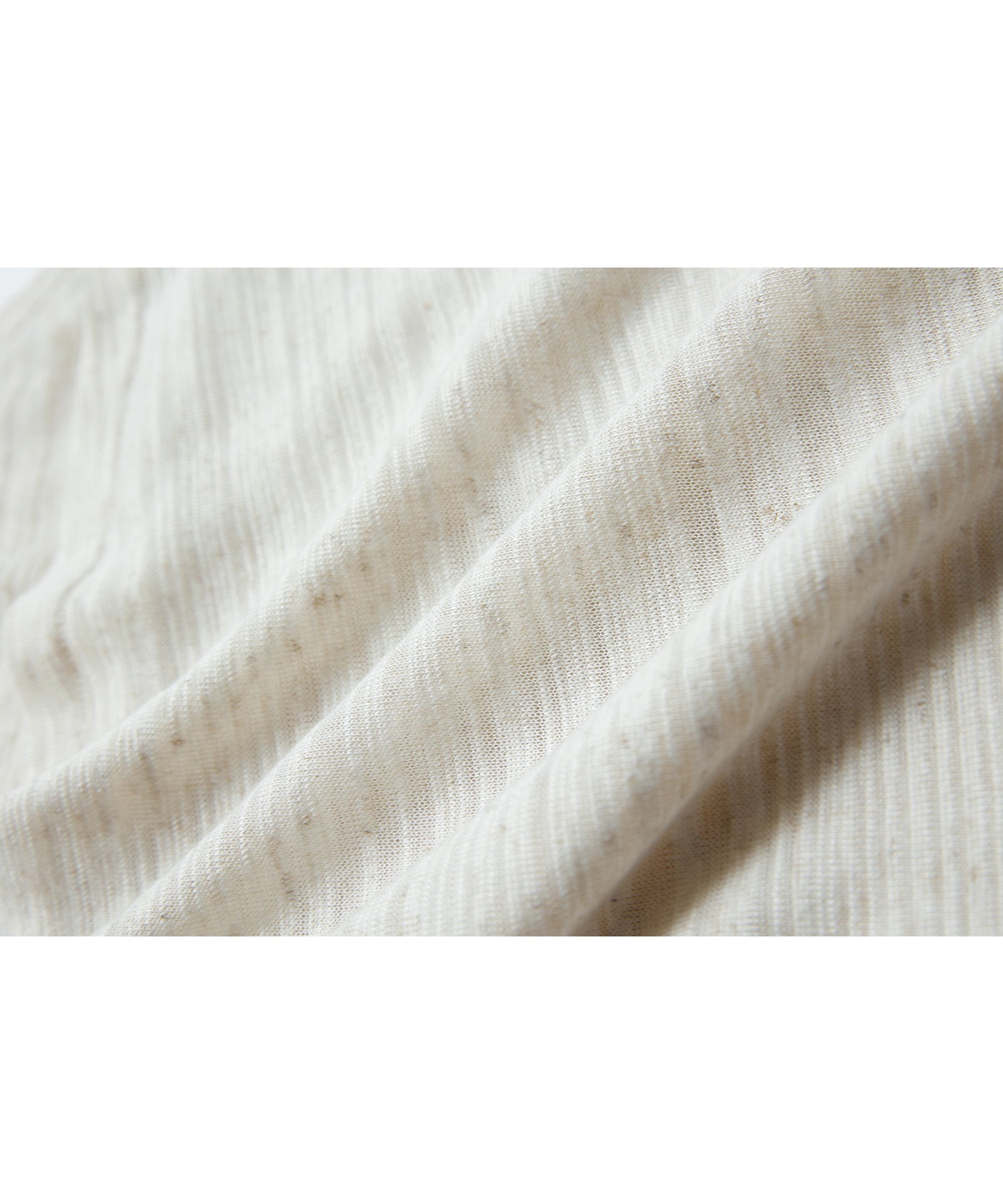 Asymmetric Gather Linen Blend Tank Top