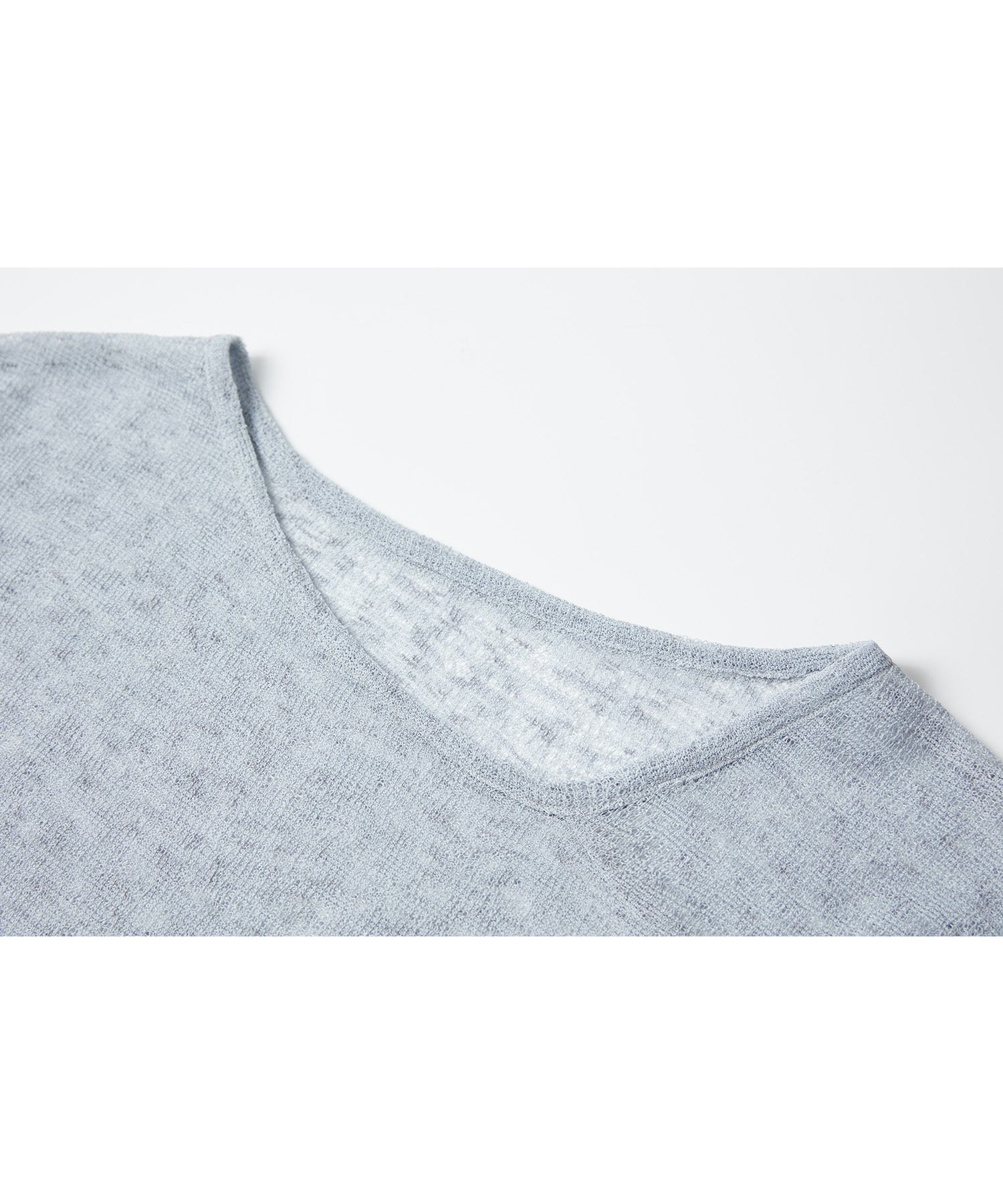 Asymmetric Neck Sheer Sleeveless tops – Relaxed Fit