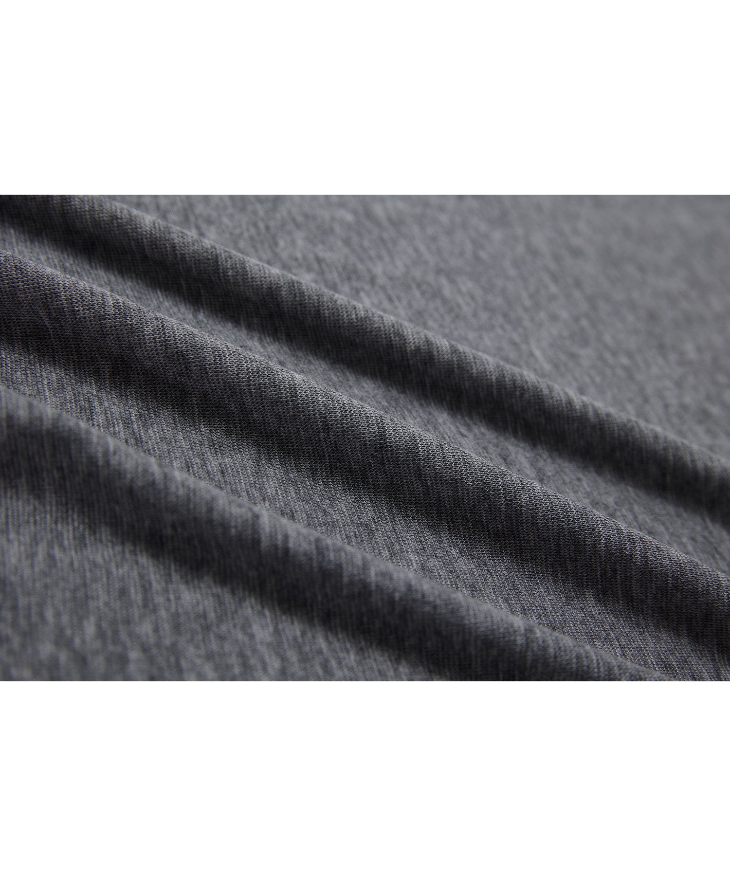 Wool Blend Basic Boat Neck Layering T-Shirt