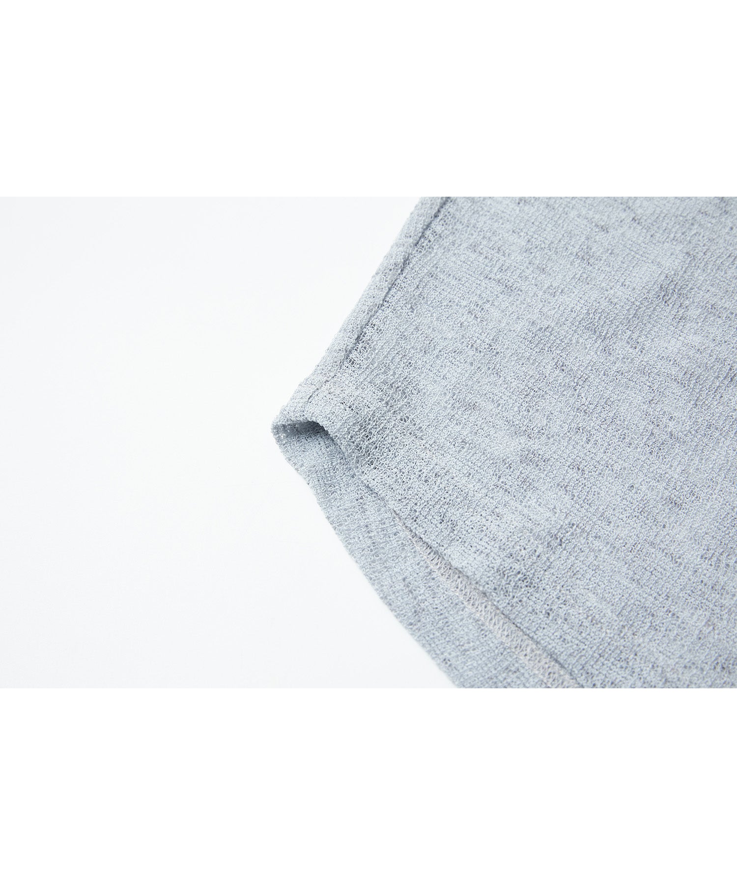 Asymmetric Neck Sheer Sleeveless tops – Relaxed Fit